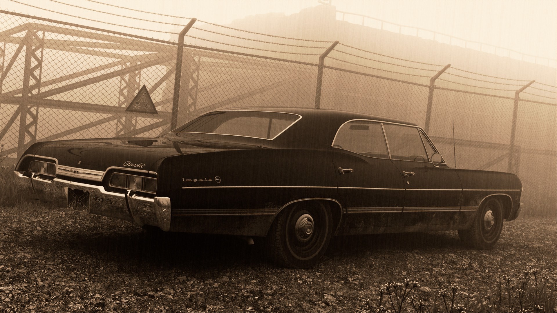 1920x1080 Impala 1967 Cars Oldtimewallpapers Com Antique Wallpapers