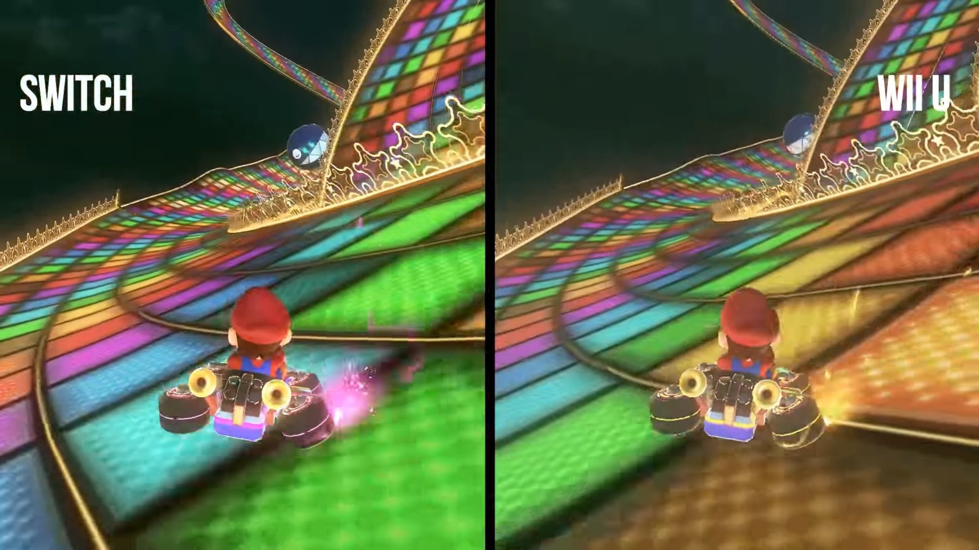 1920x1080 Mario Kart 8: Wii U Vs Switch