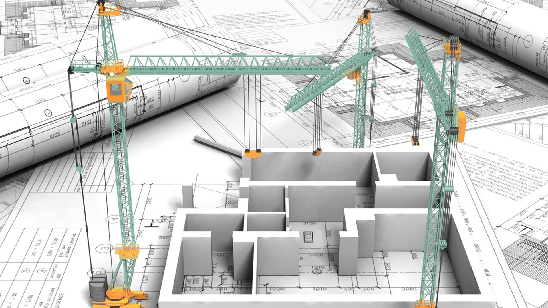 1920x1080 It's a good idea to use this picture of building plans illustration in 3d  as one of your civil engineering wallpaper collection.