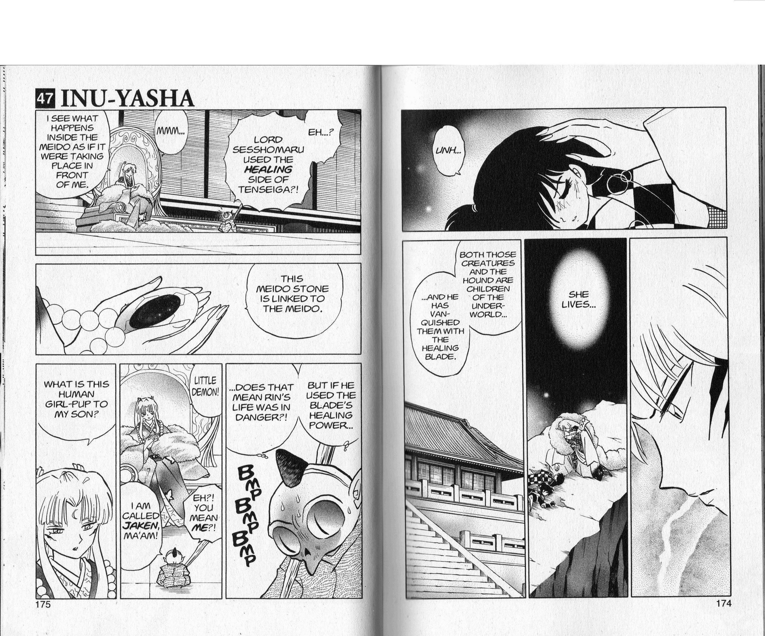2560x2128 Sesshomaru and Rin images Sesshomaru, Rin and Kohaku, manga volume 47 HD  wallpaper and background photos