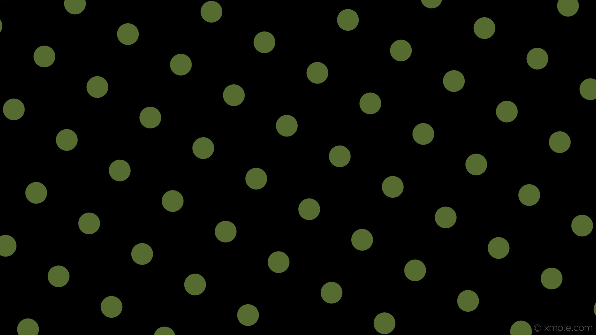 1920x1080 wallpaper green spots black polka dots dark olive green #000000 #556b2f  150Â° 70px