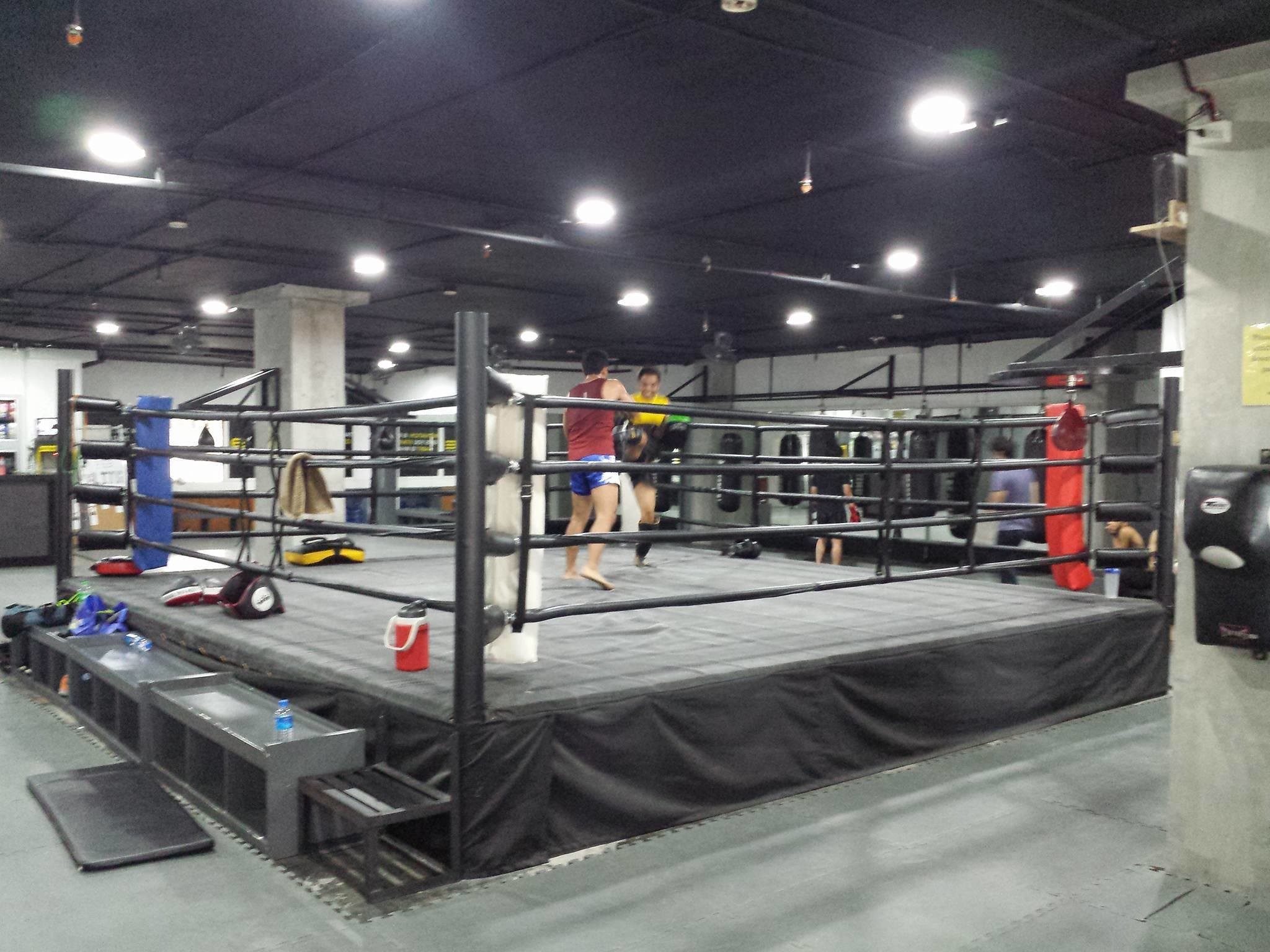 2048x1536 Muay Thai session with a student