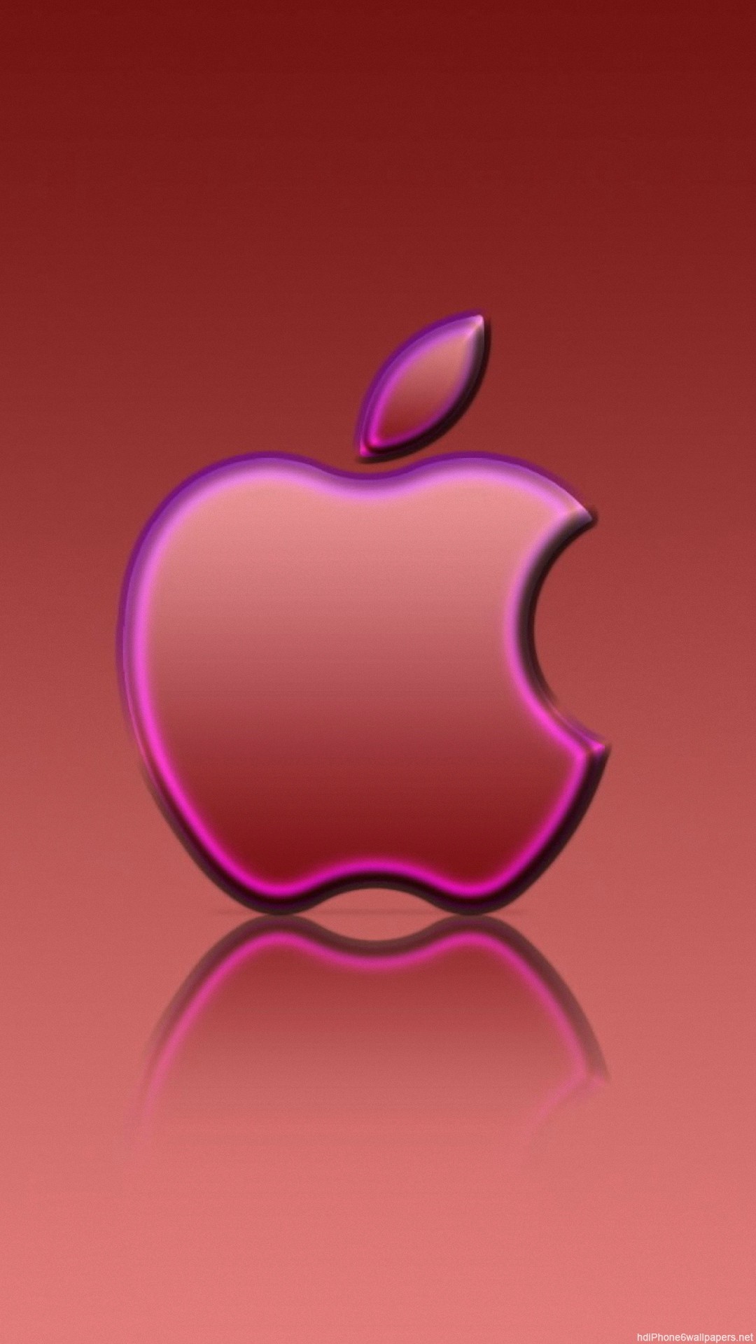 1080x1920 HD apple red iphone 6 wallpaper