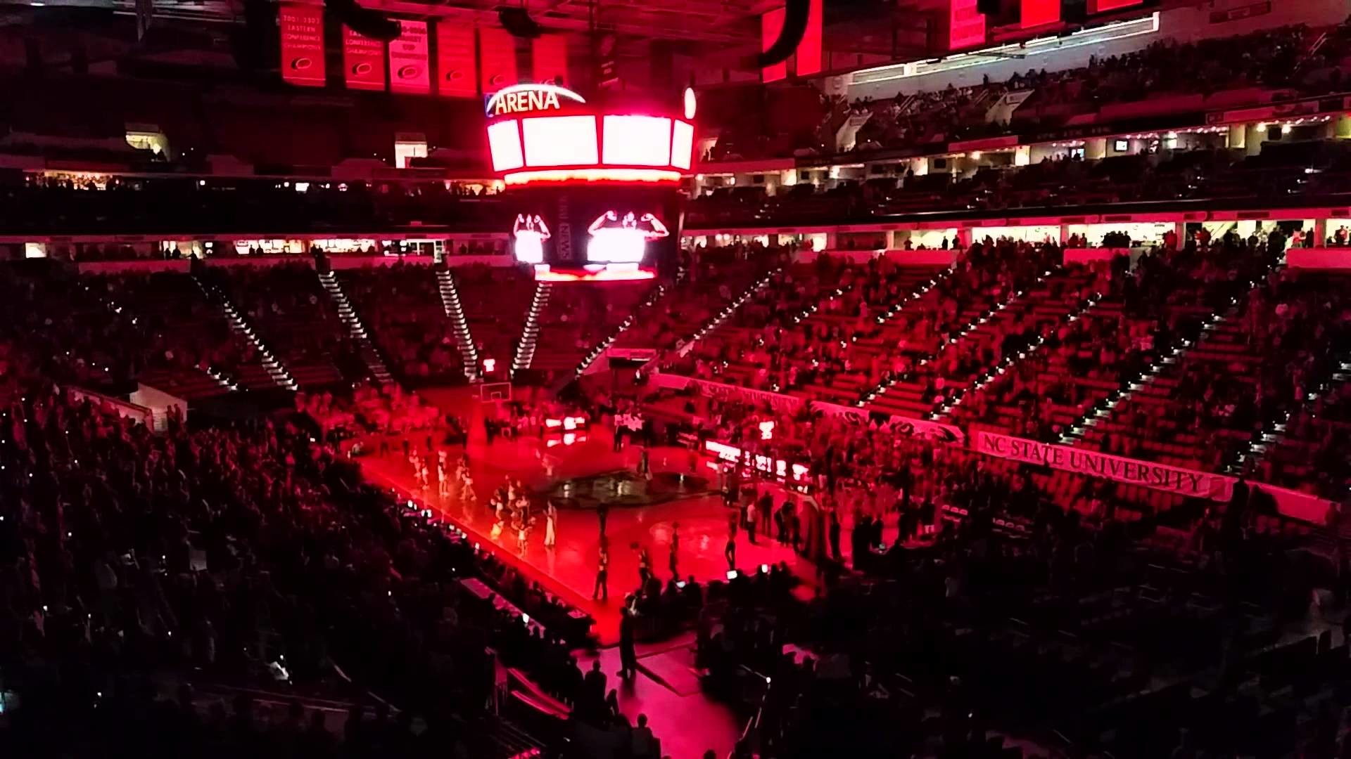 1920x1080 NC State men's basketball intro vs Boise State - YouTube