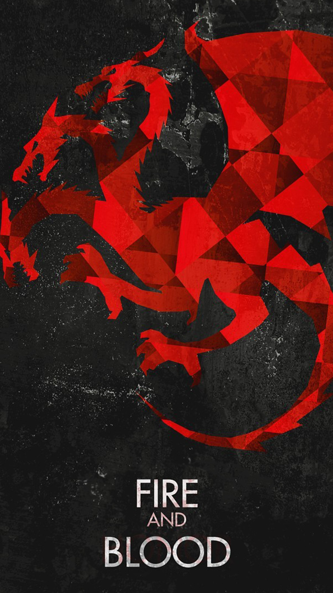 1080x1920 Fire And Blood Game Of Thrones House Targaryen Dragons Android Wallpaper.jpg  (1080Ã