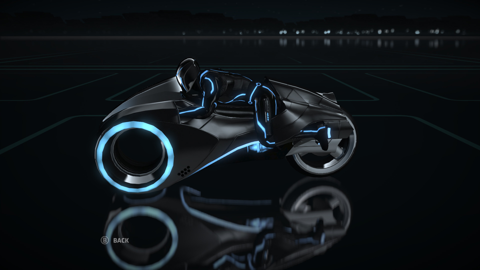 1920x1080 The Tron Light Cycle Concept Other Motorcycles Background