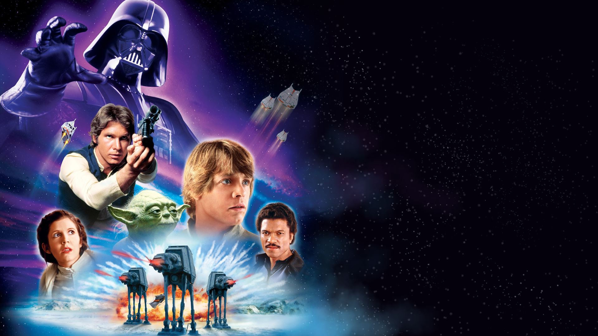 1920x1080 Movie - Star Wars Episode V: The Empire Strikes Back Darth Vader Han Solo  Luke