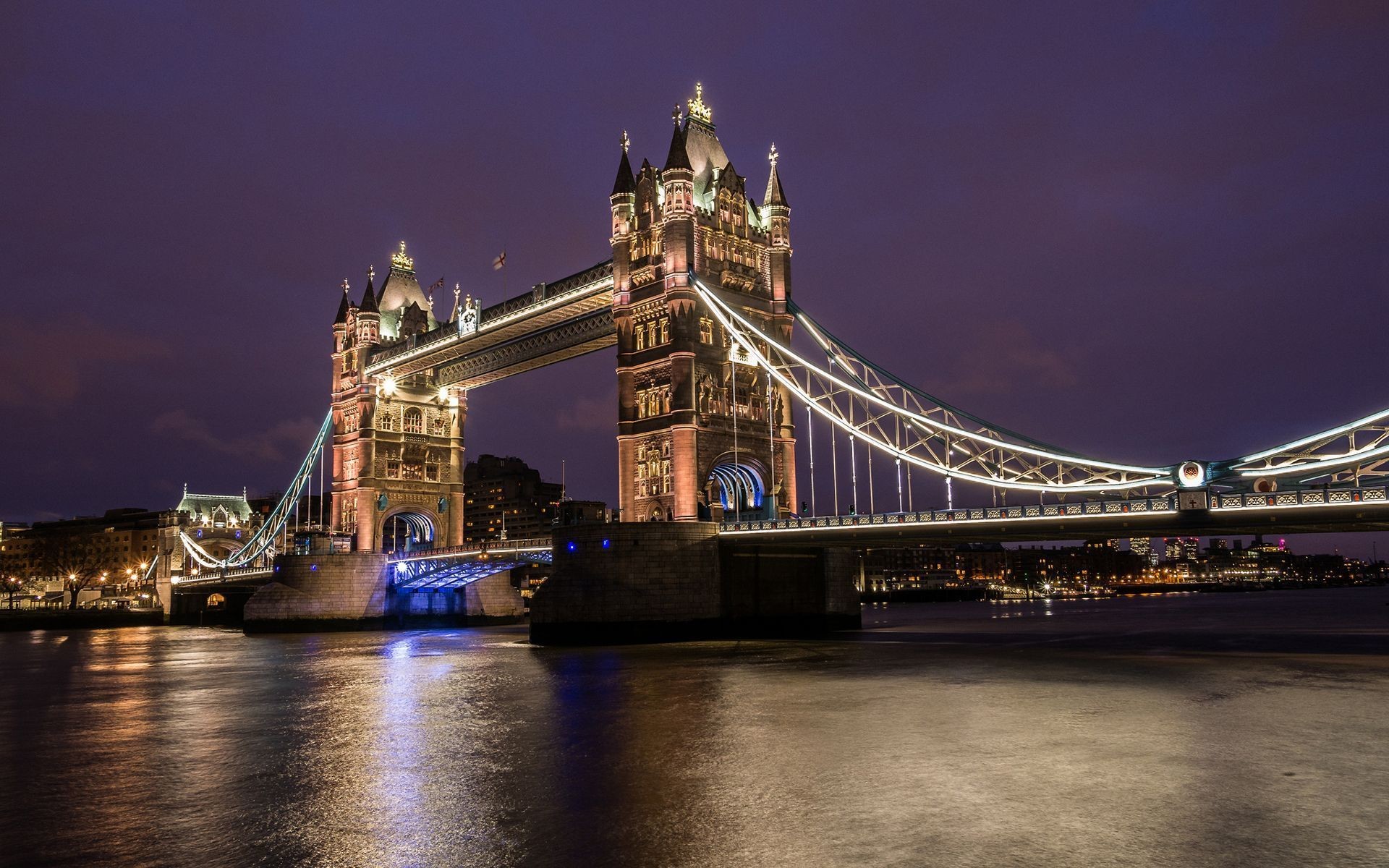 1920x1200 Tower Bridge London Bridge River Night wallpaper |  .