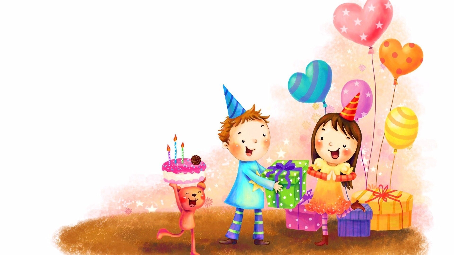 1920x1080 Animation birthday pictures for your Facebook
