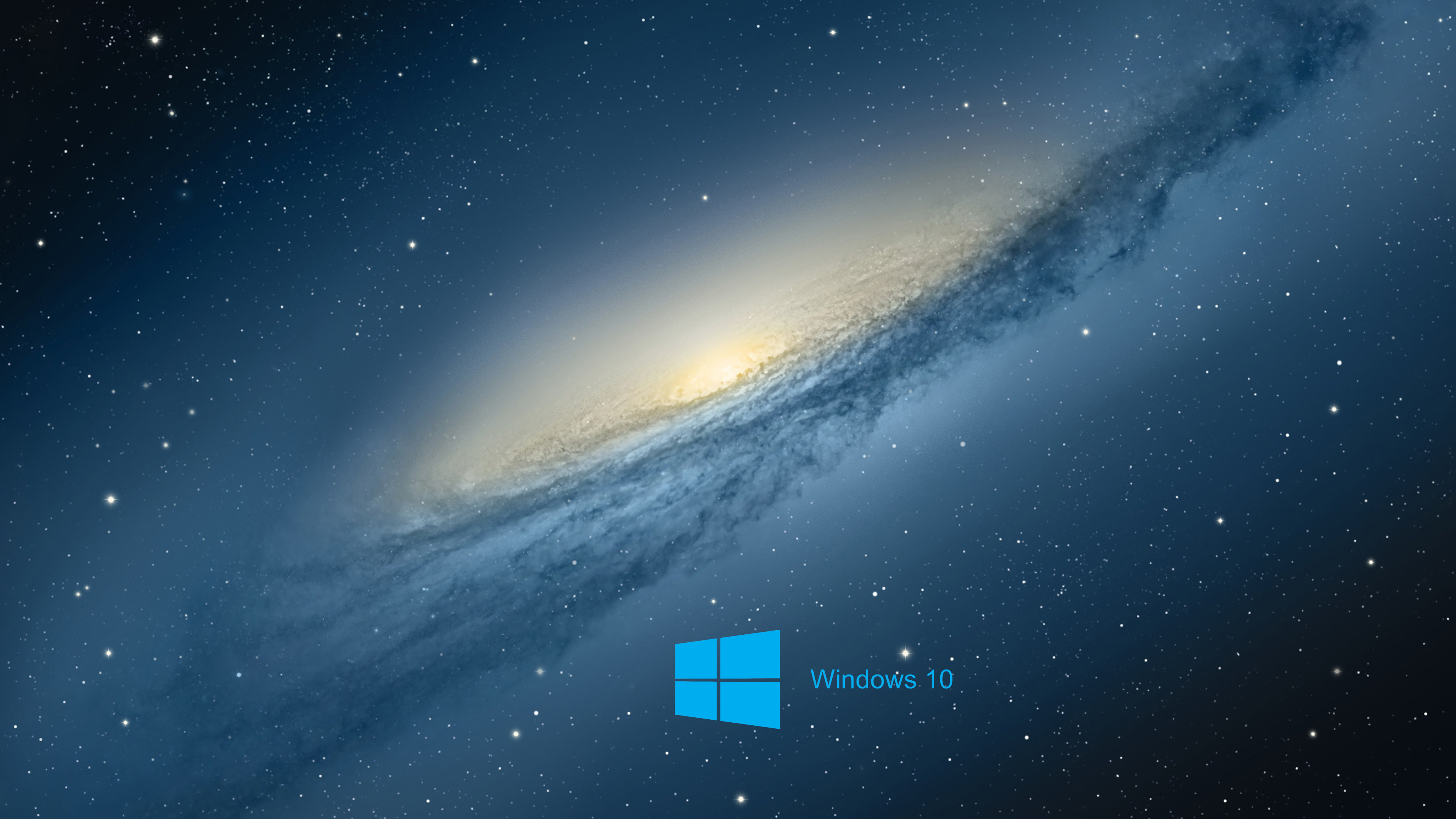 3840x2160 Windows 10 Desktop Background with scientific space planet galaxy .