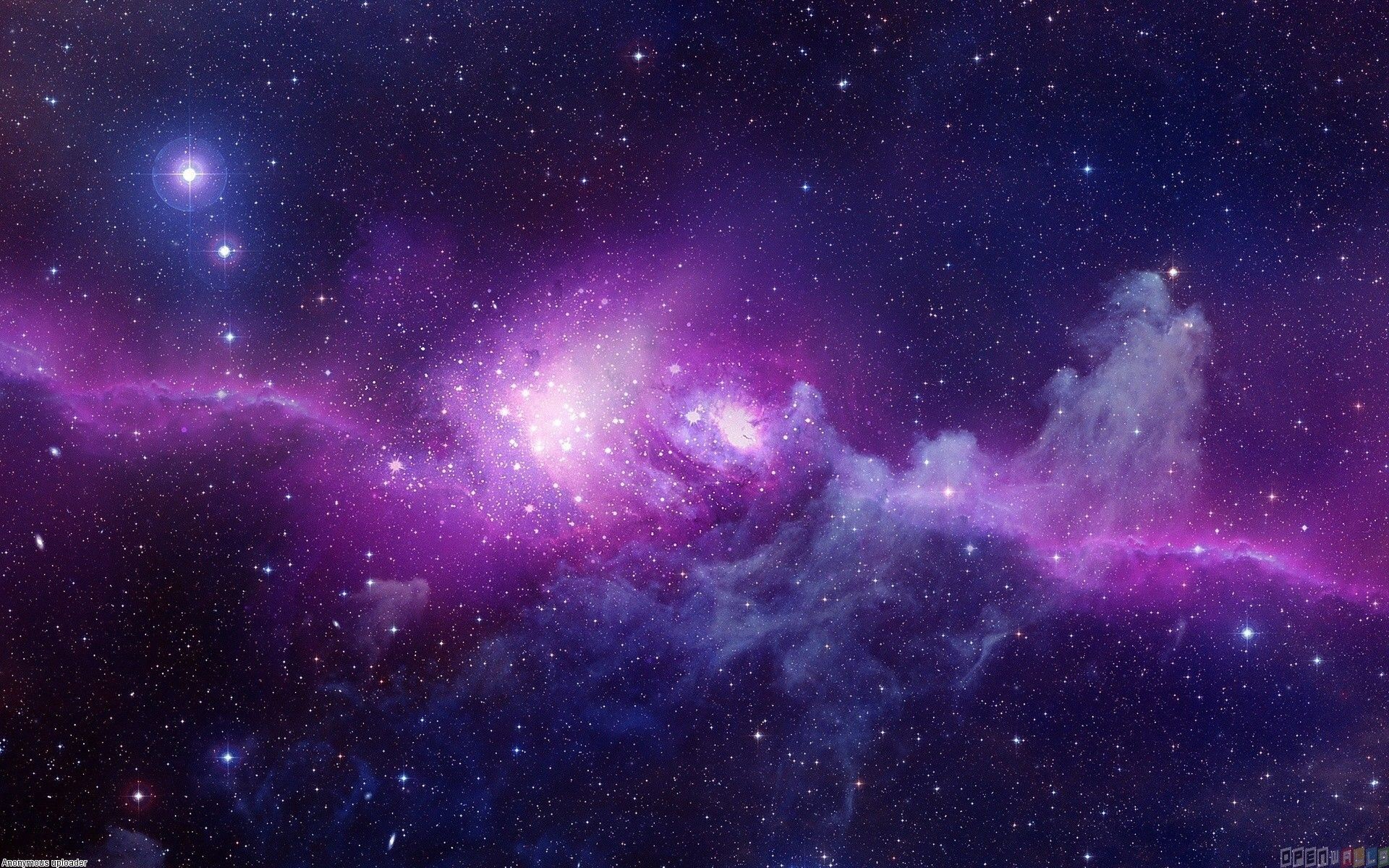 1920x1200 Space Stars Background