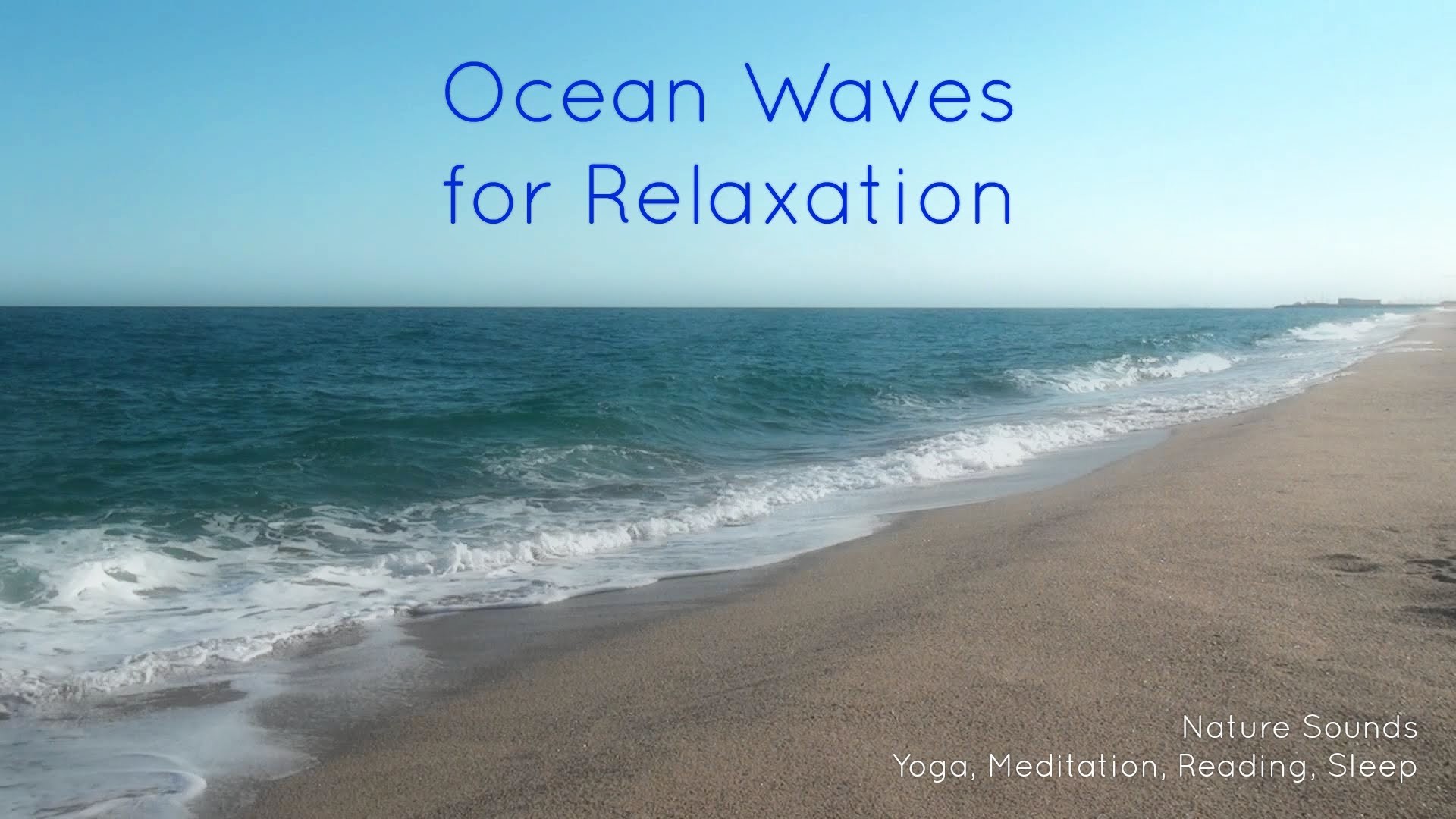 1920x1080 Nature Sounds Ocean Waves for relaxation, yoga, meditation, reading, sleep,  study [ Sleep Music ] - YouTube