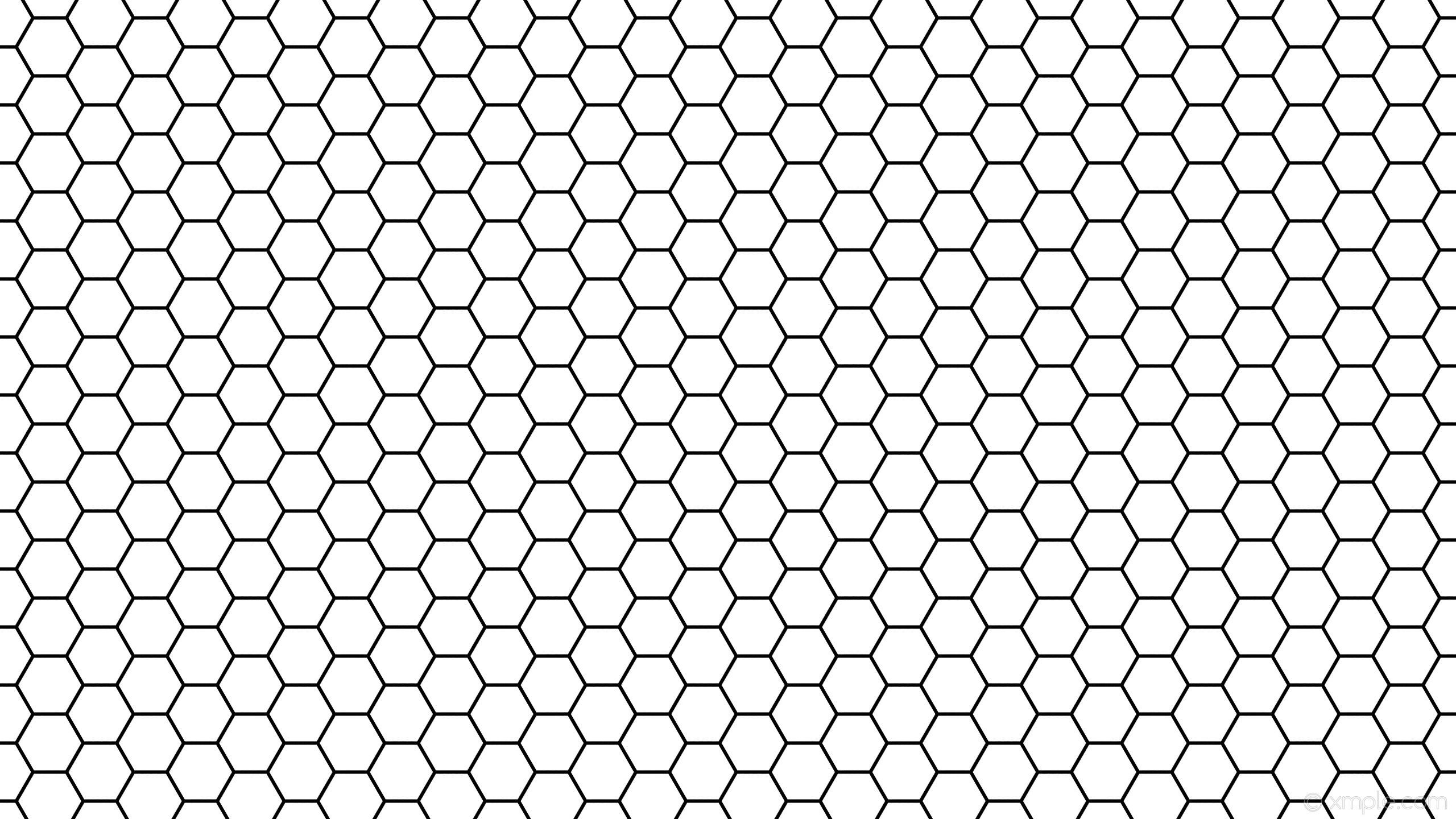2560x1440 wallpaper beehive hexagon white black honeycomb #ffffff #000000 diagonal  30Â° 6px 102px