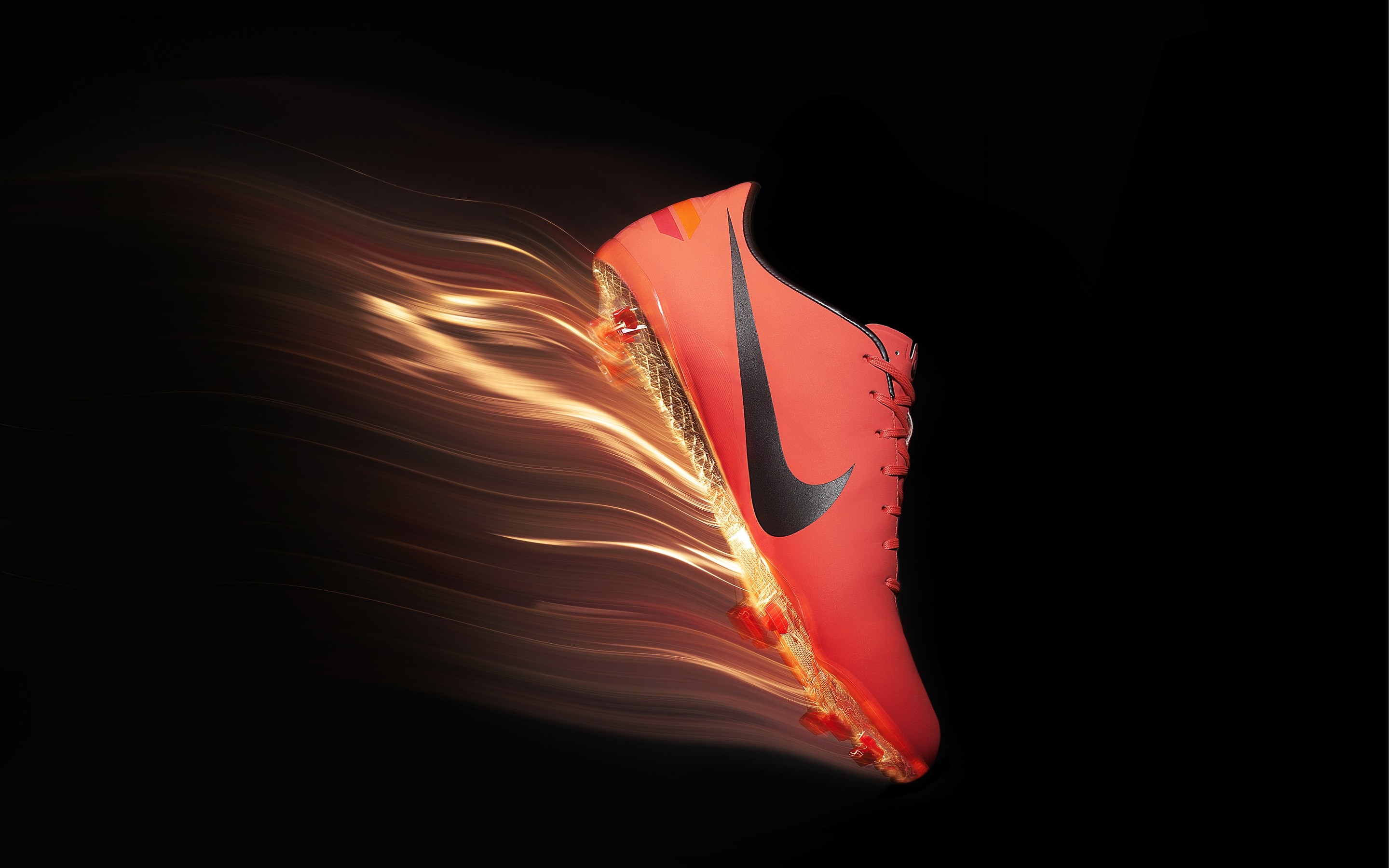 2880x1800 Wallpaper Nike mercurial, Boots, Soccer, Fire