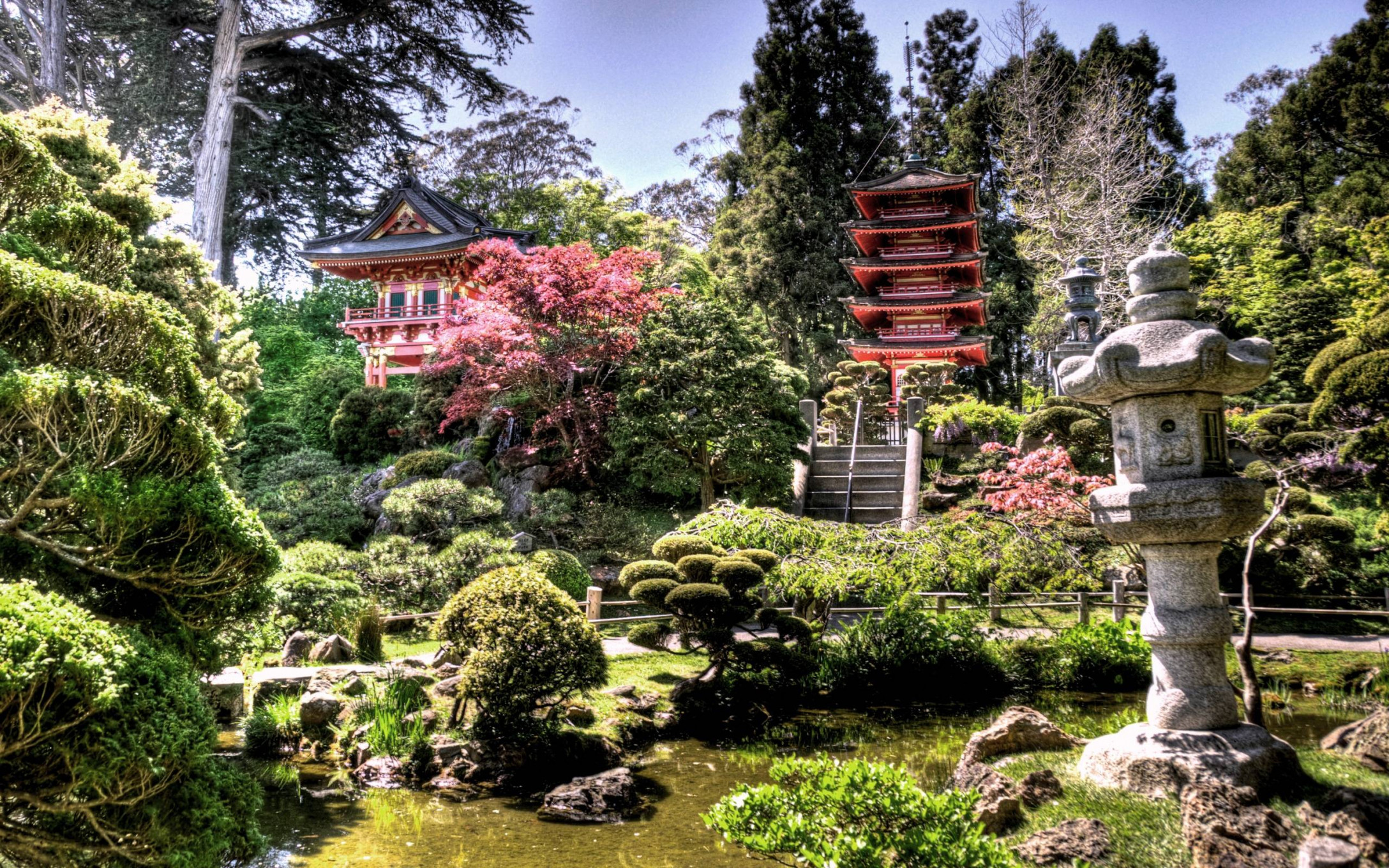 2176x1360 ... Japanese Garden S Cave Throughout Japanese Tea Garden ...