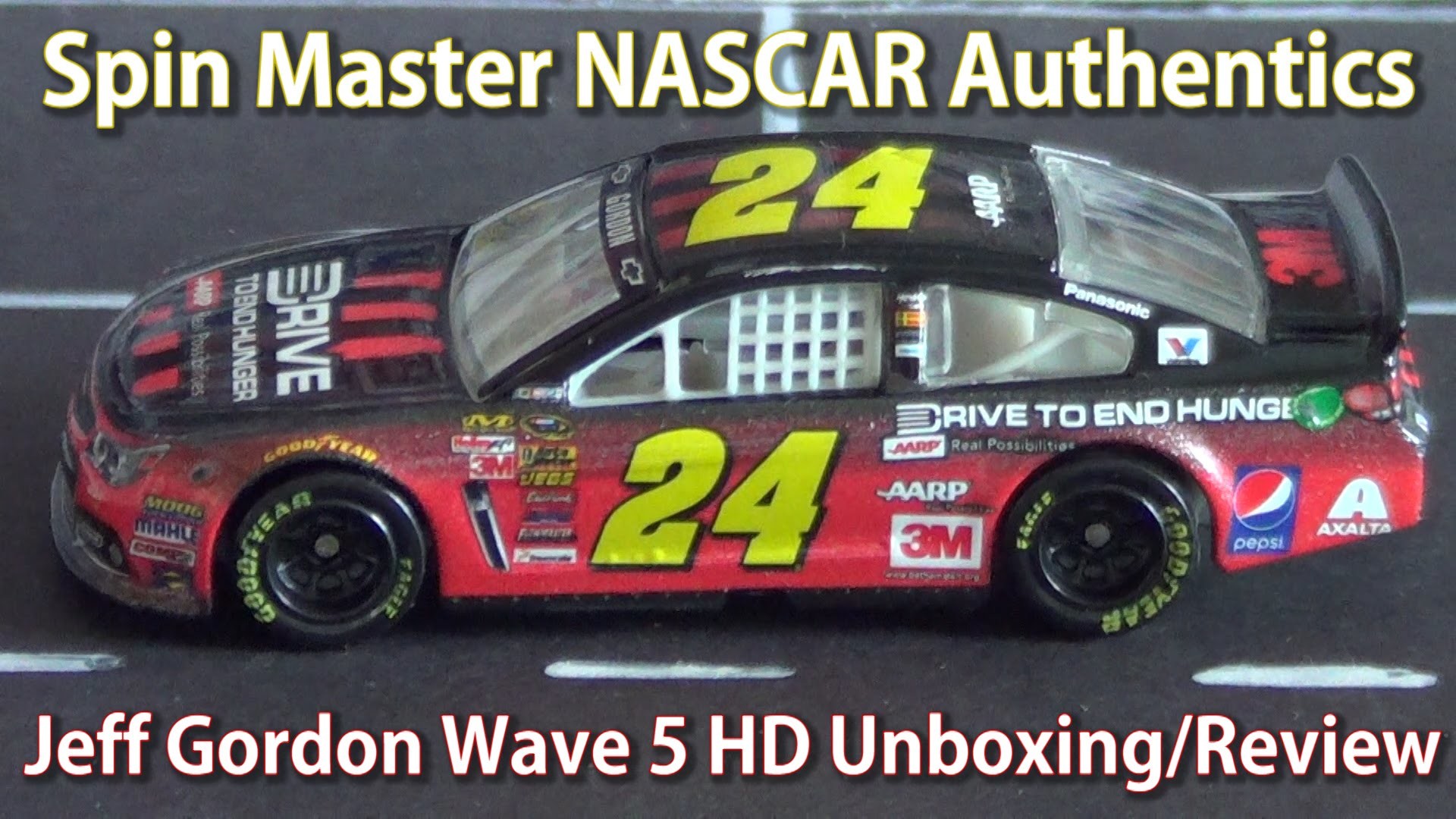 1920x1080 Spin Master NASCAR Authentics: The Ballad of the Jeff Gordon AARP DTEH  Unboxing/Review - YouTube