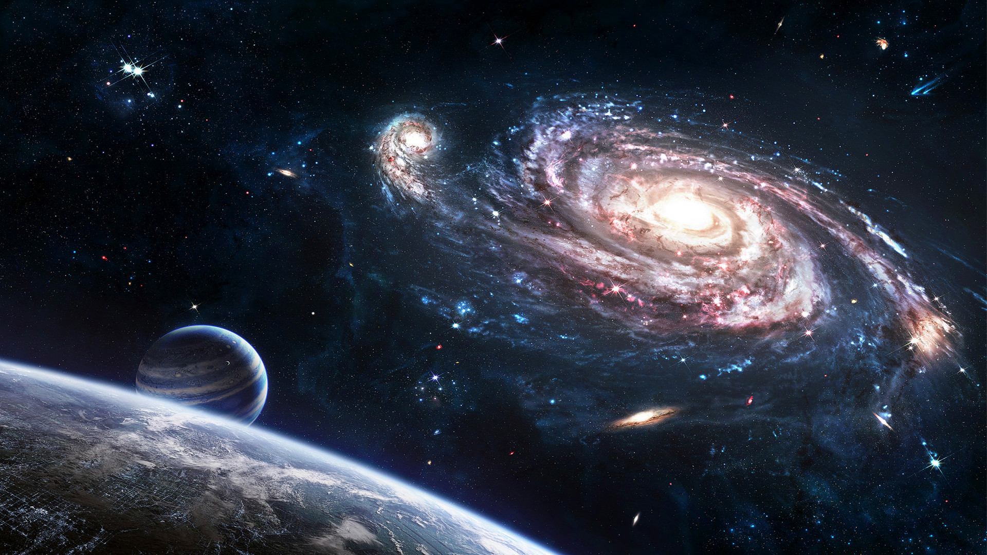 1920x1080 free Outer Space wallpaper, resolution : 1600 x tags: Outer, Space,  Galaxies.