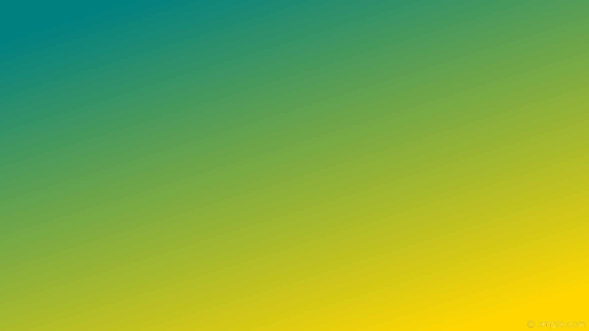 1920x1080 wallpaper yellow gradient linear green gold teal #ffd700 #008080 315Â°