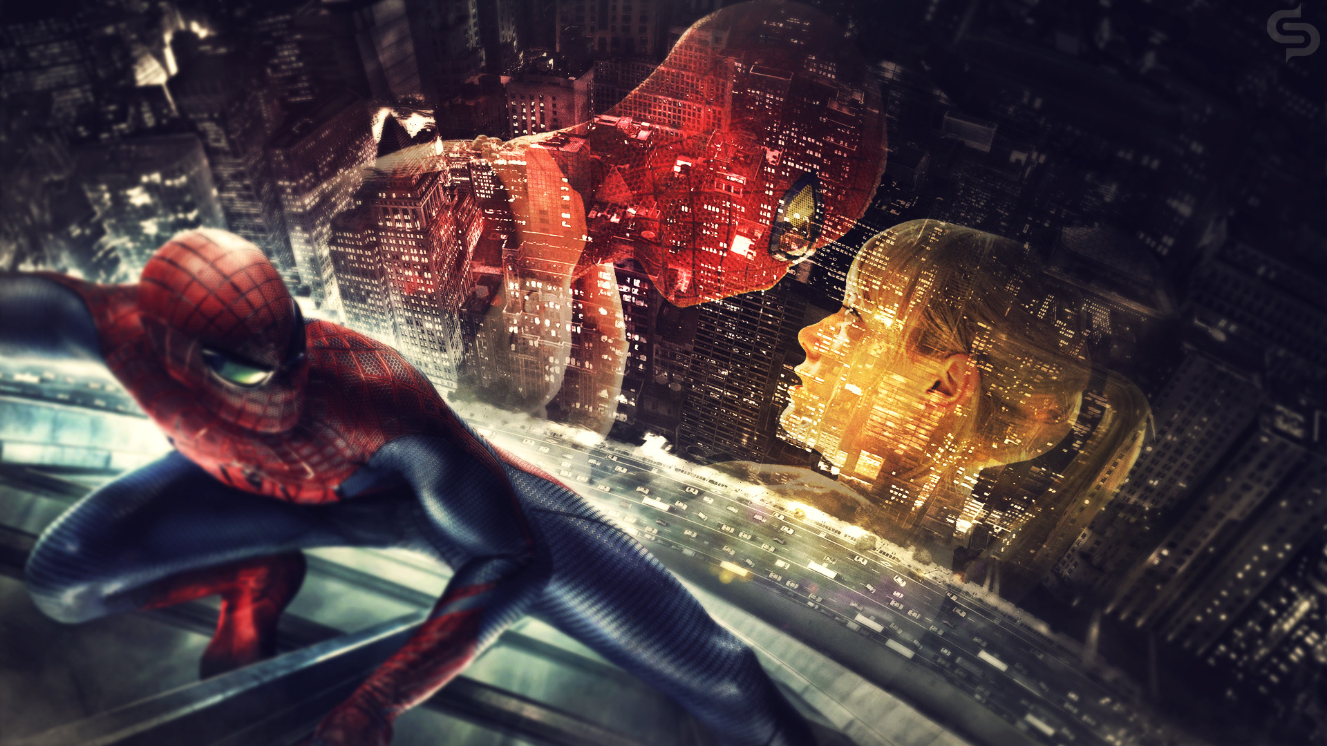 1920x1080 ... Wallpaper Spiderman (Peter Parker And Gwen Stacy) by SaxTop