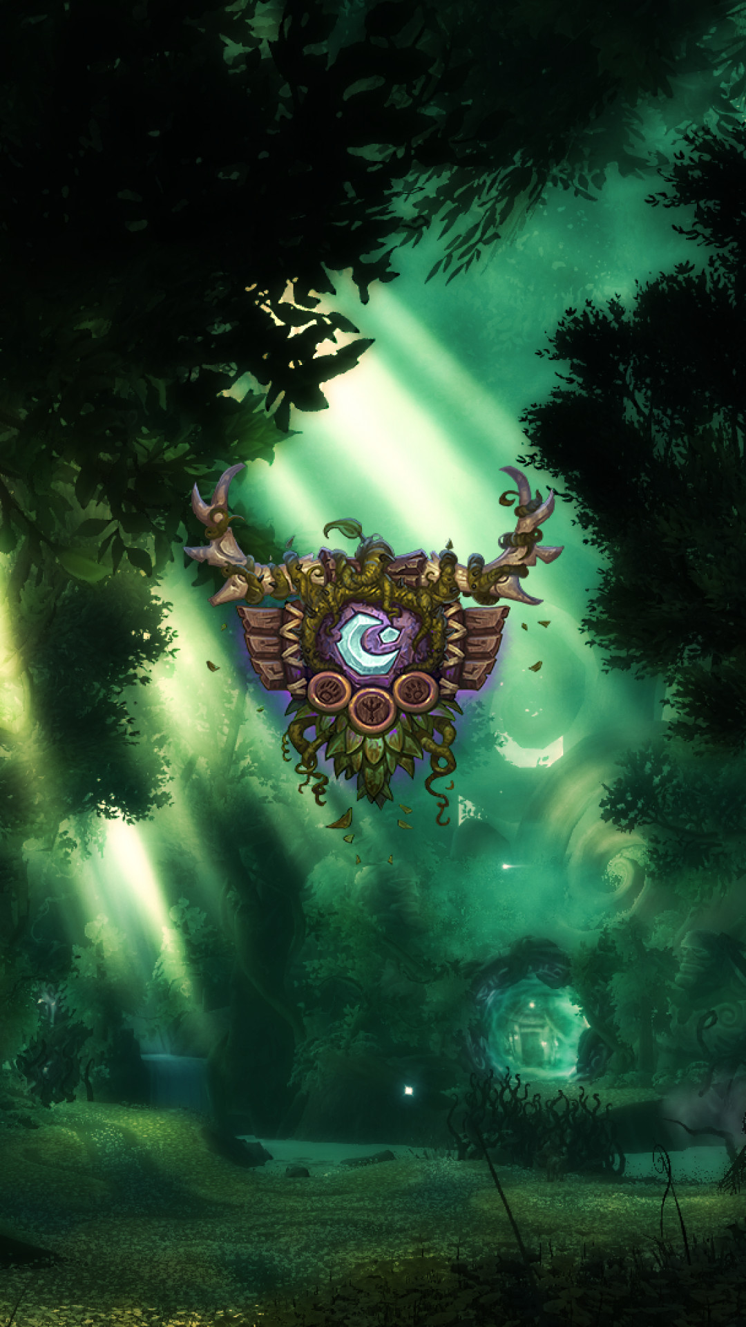1080x1920 World Of Warcraft: Legion, Druid, Blizzard, Artwork