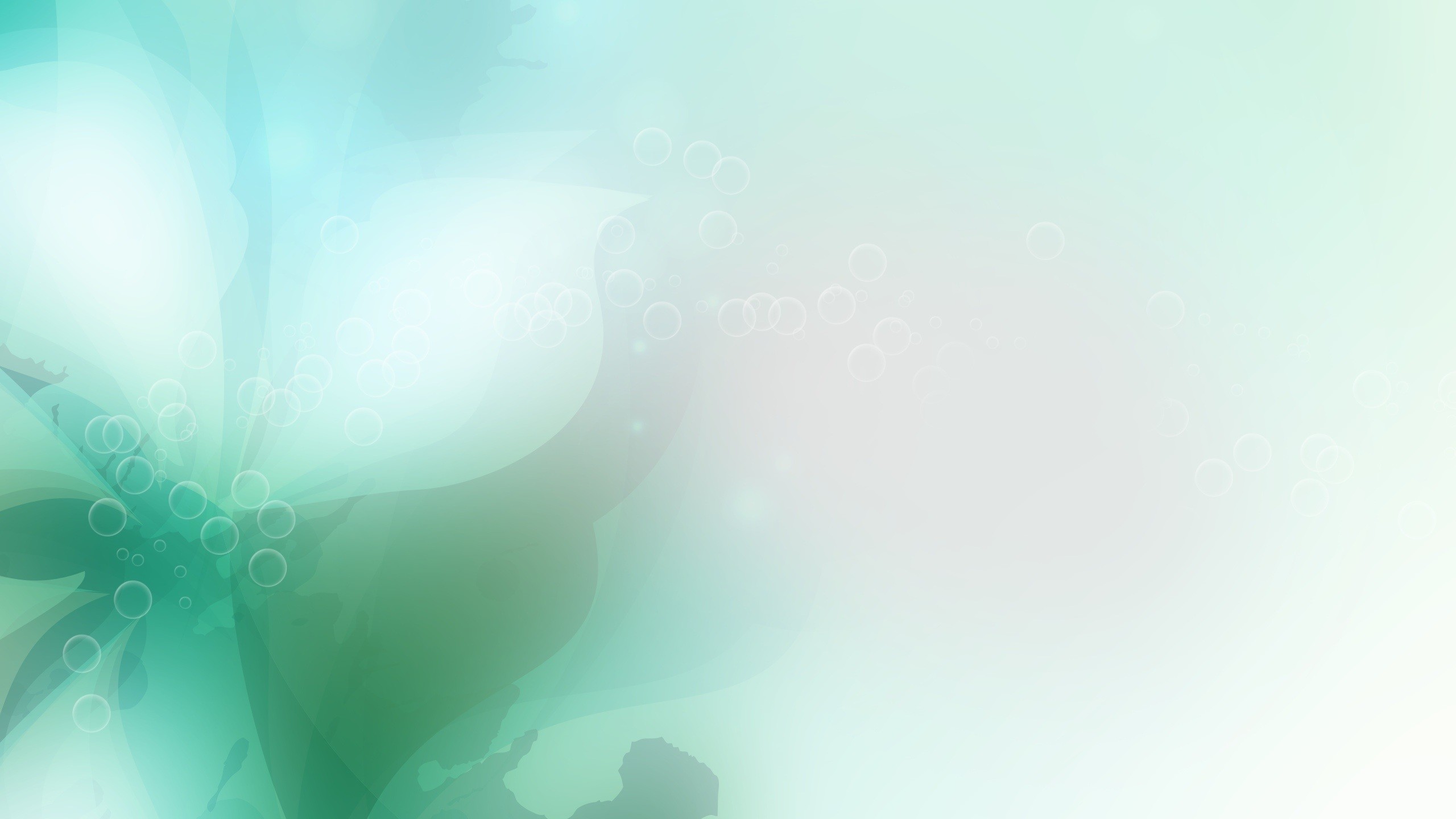 2560x1440 pale green background