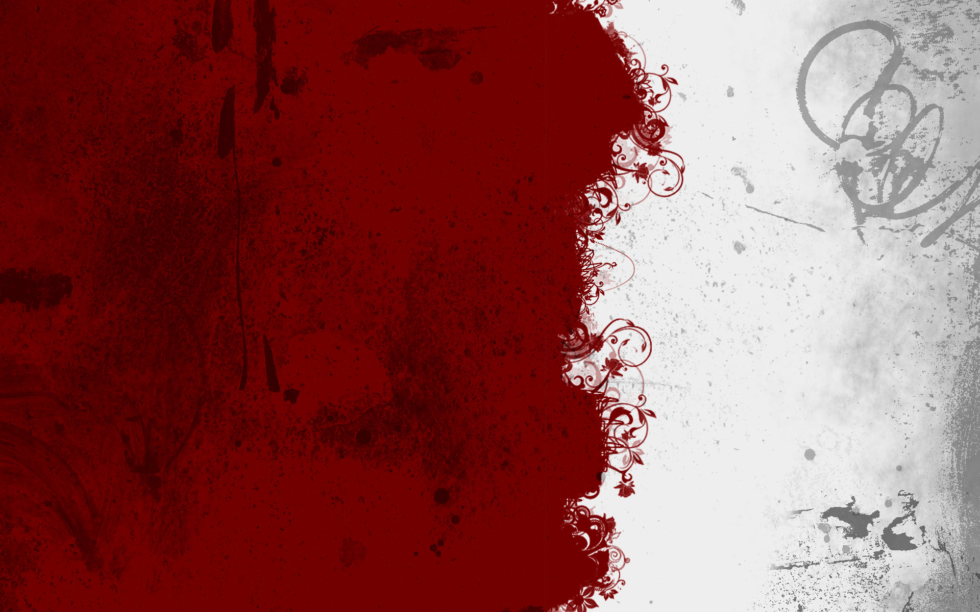 1920x1200 Red & White Background - Wallpaper #39332