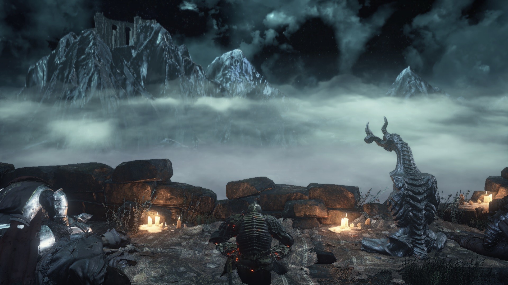 1920x1080 To access the other dragon stones, you must first obtain the Path of the  Dragon gesture in the Consumed King's Garden just outside of Lothric Castle.