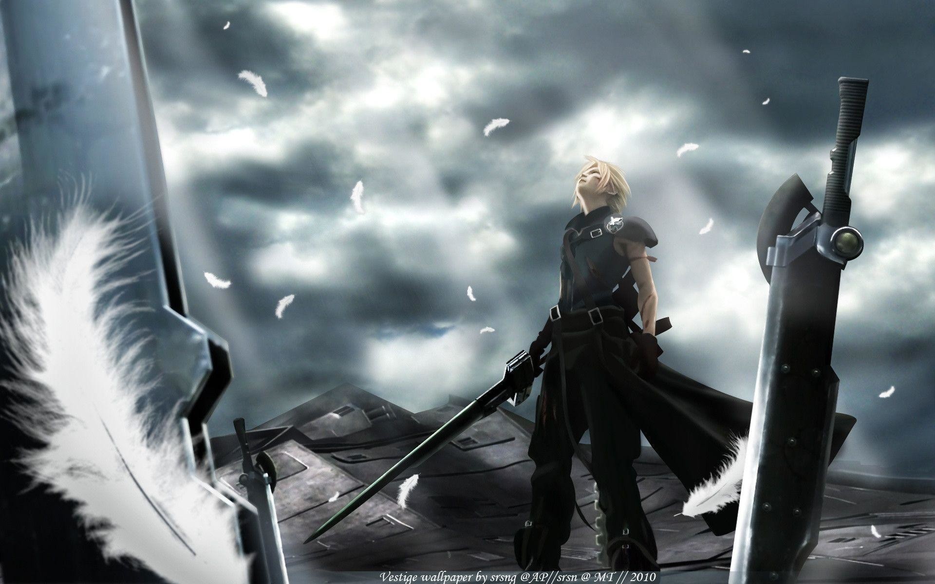 1920x1200 Free Download Final Fantasy Vii Advent Children Wallpapers For .