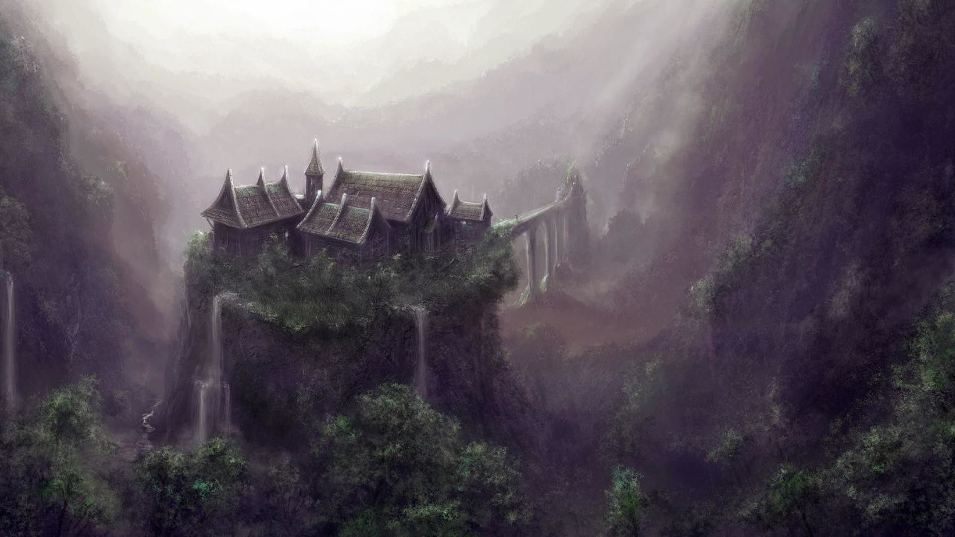 1920x1080 landscapes forest fantasy world kingdom hd wallpaper - (#26362 .