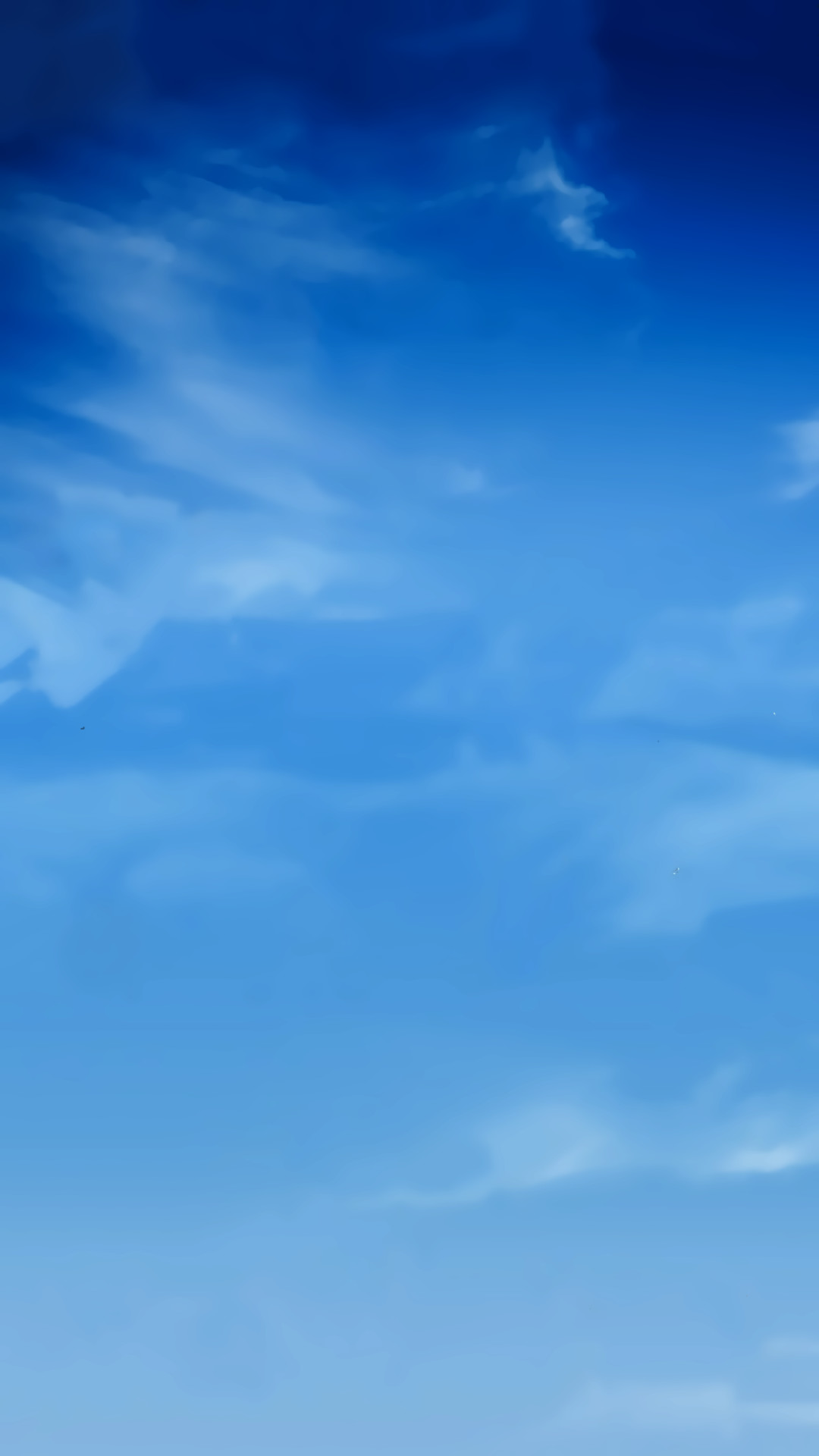 1080x1920 Blue Sky Smudge Clouds iPhone 6 Plus HD Wallpaper ...