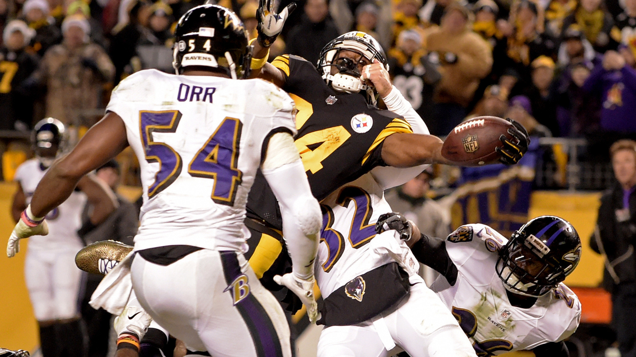 2048x1152 Steelers eliminate Ravens from playoff hunt with 31-27 comeback win - LA  Times