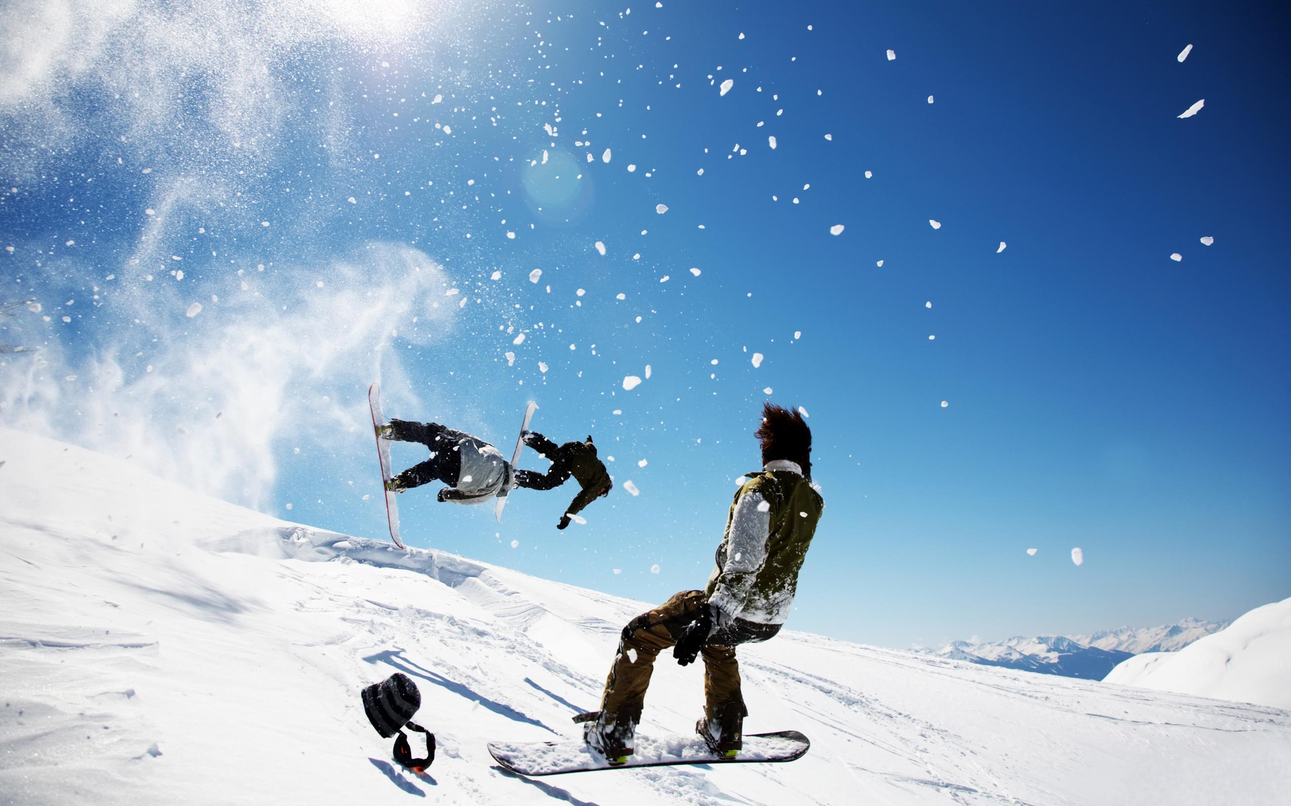 2560x1600 snow sports snowboarding snowboard wallpaper