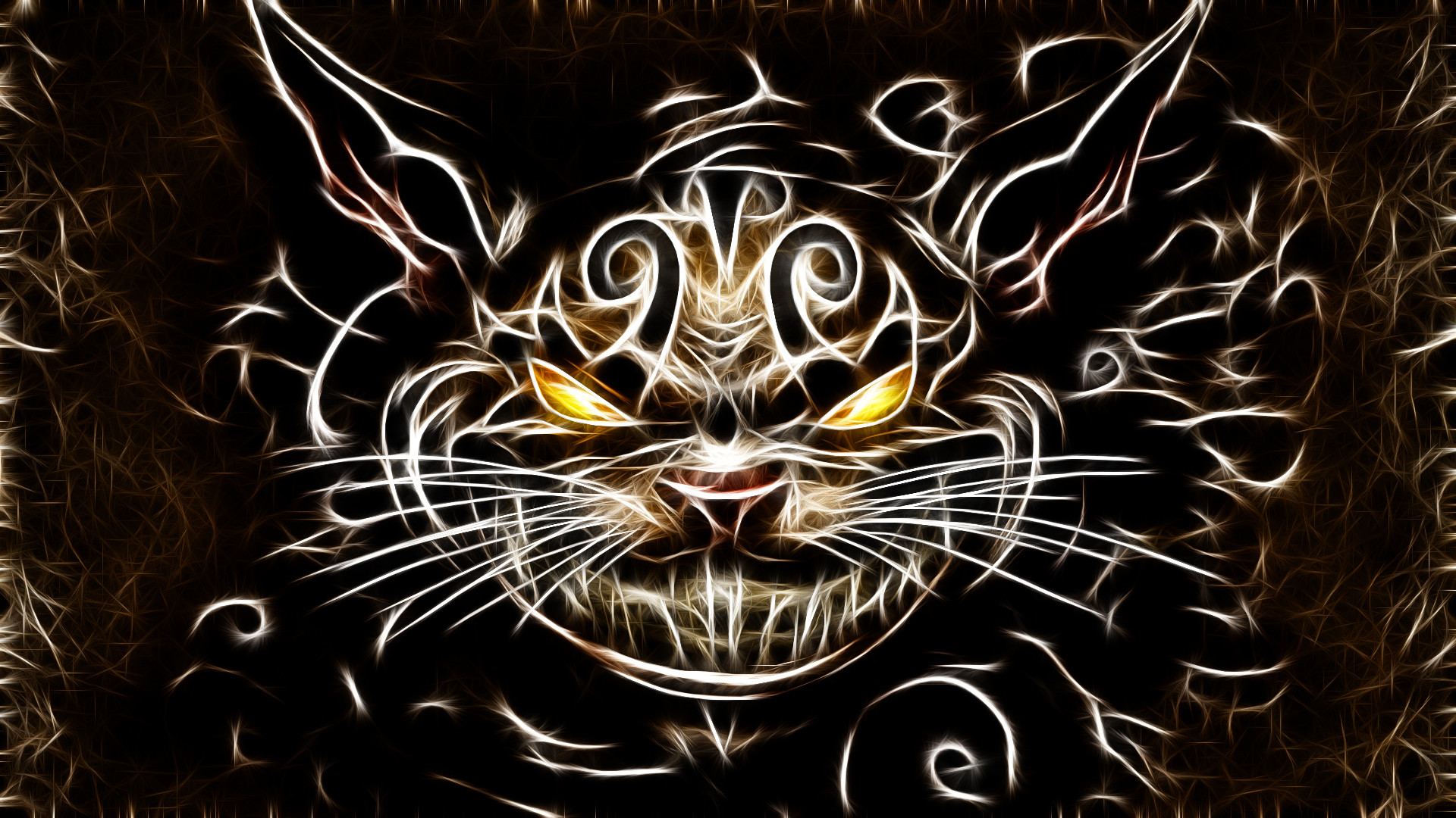 1920x1080 Image - Cats fractalius cheshire cat american mcgees alice desktop   hd-wallpaper-1197515.jpg | Creepypasta Wiki | FANDOM powered by  Wikia