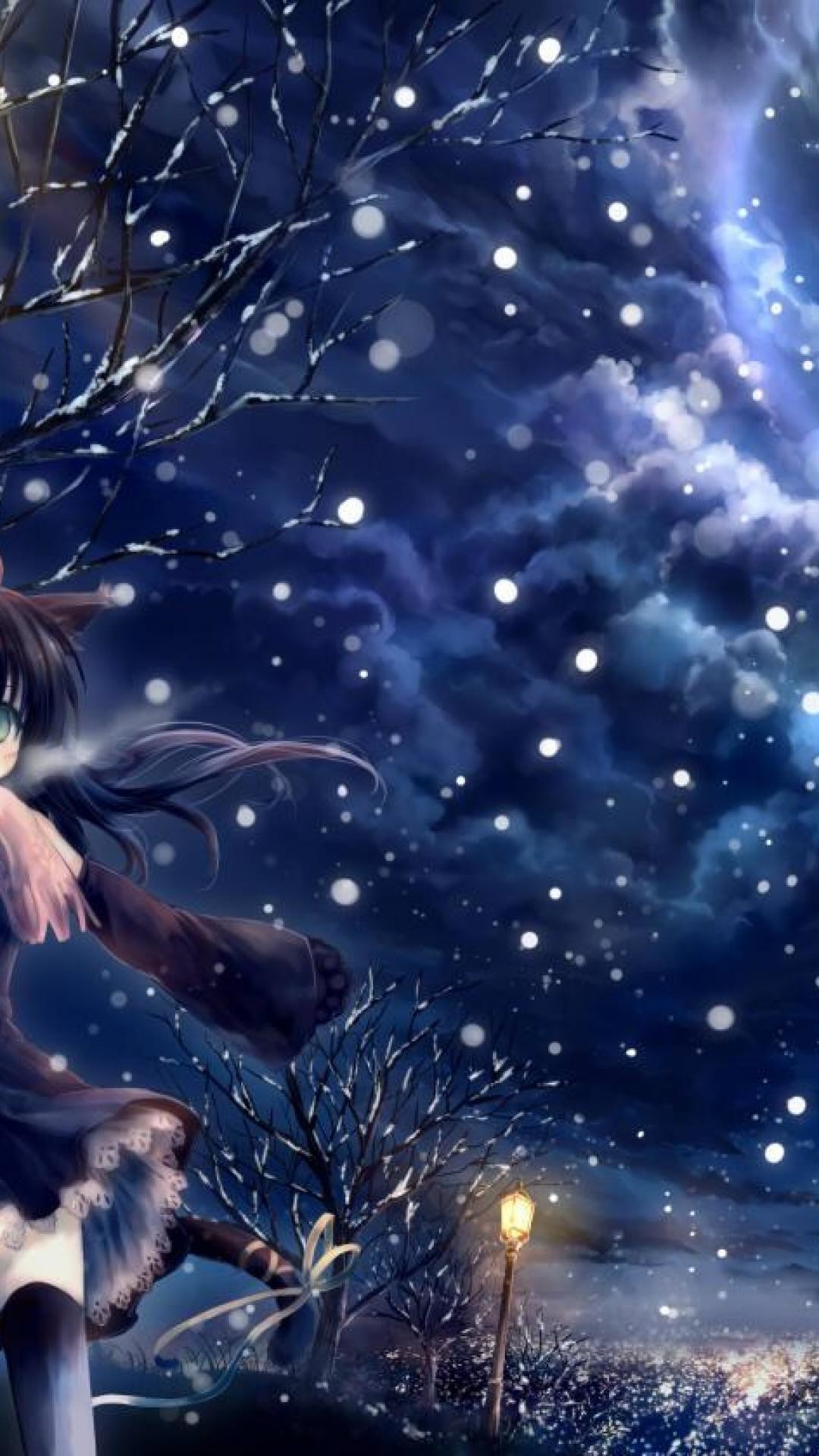1080x1920  Anime Wallpaper Anime wallpaper winter nature winter iphone 6  plus .