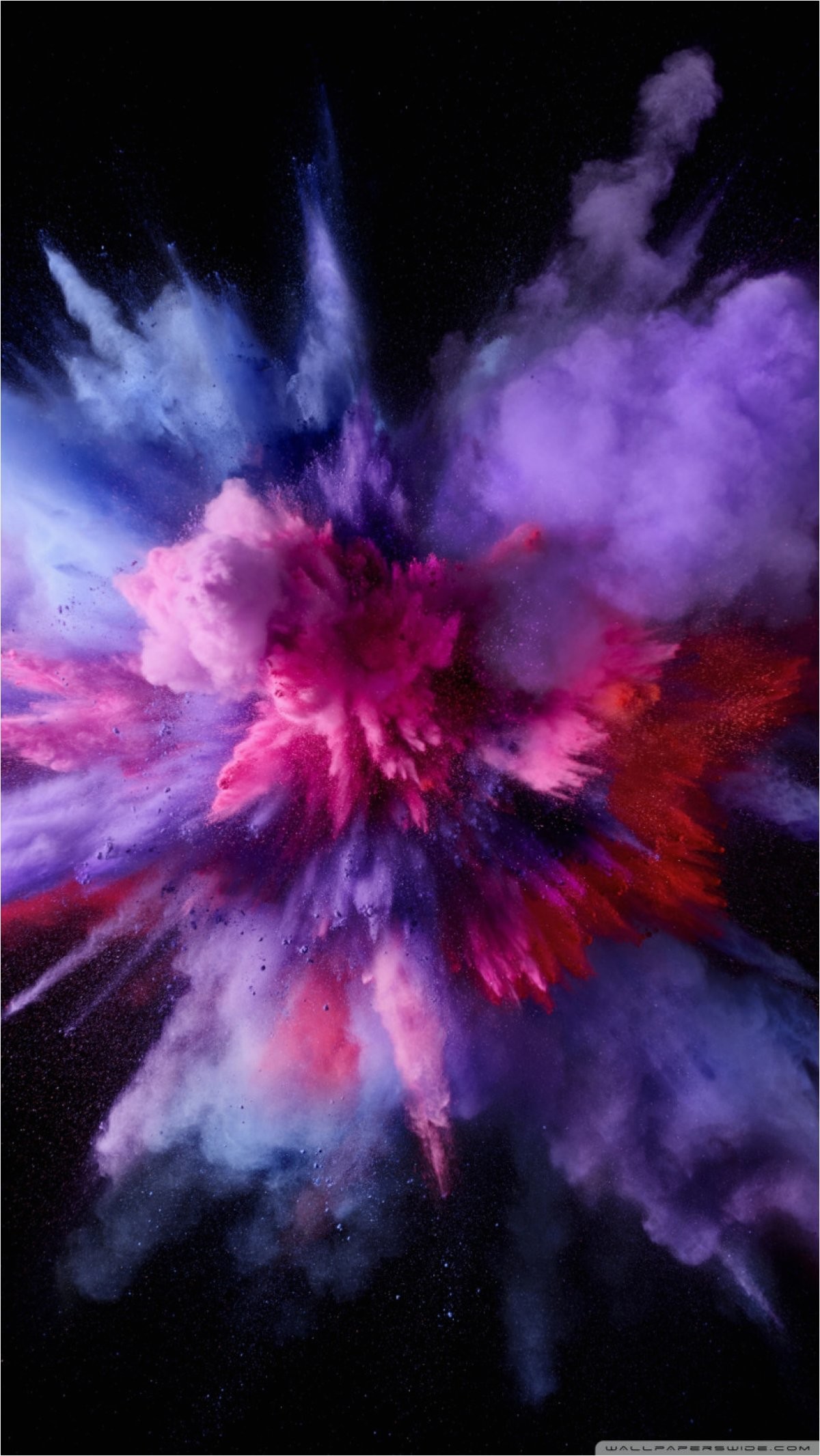 1200x2132 ... Cool Smoke Backgrounds New Purple Color Burst 4k Hd Desktop Wallpaper  for • Wide