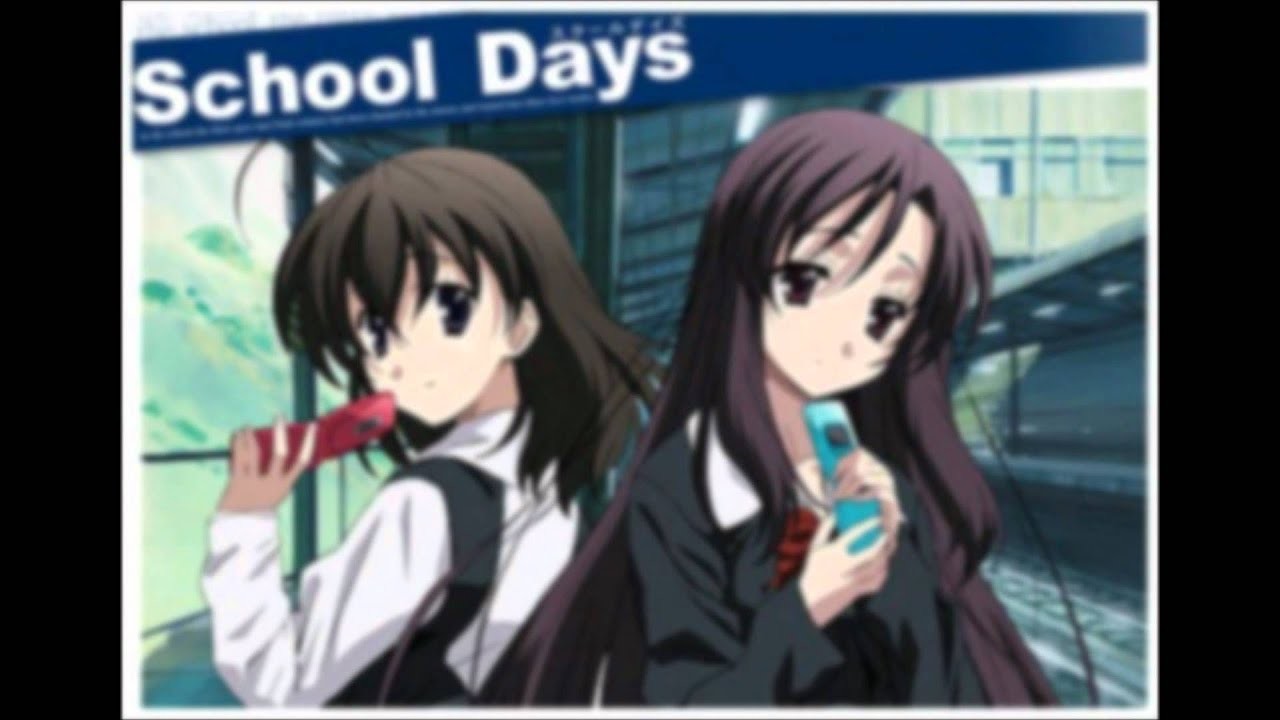 1920x1080 School Days OST - Modorenai Omoi