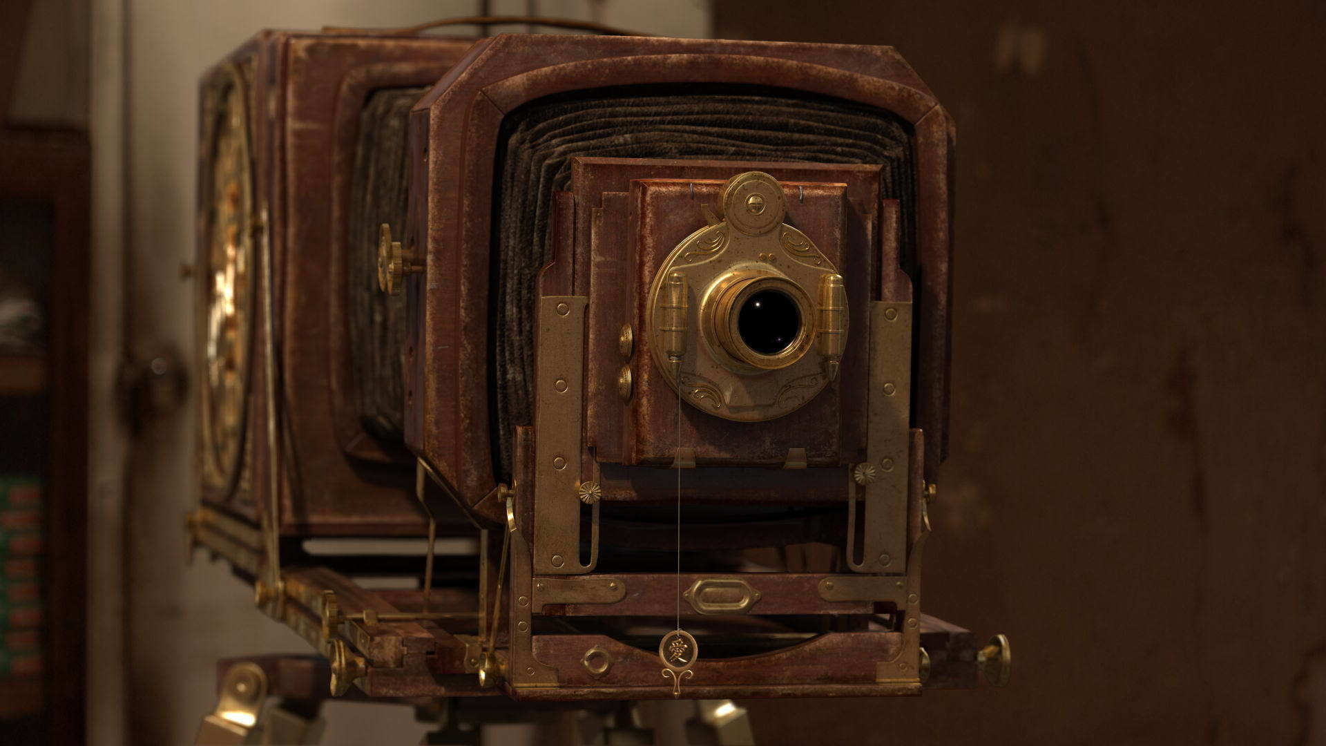 1920x1080 classic camera, old, iron, hi-tech, desktop background .