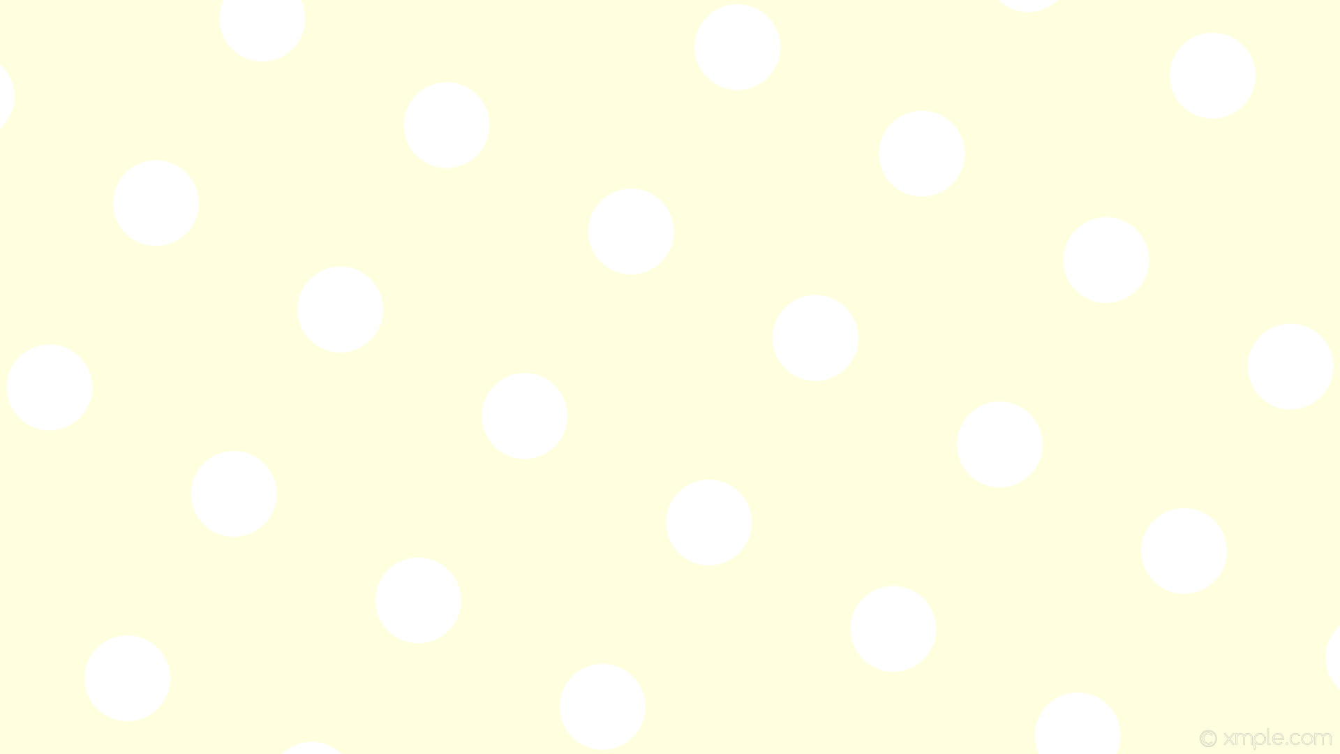 1920x1080 wallpaper polka yellow dots spots white light yellow #ffffe0 #ffffff 60Â°  123px 305px