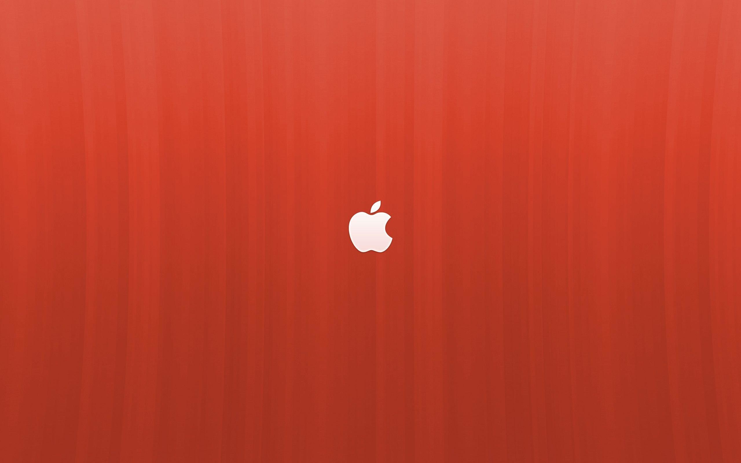 2560x1600 Wallpapers For > Red Apple Logo Wallpaper