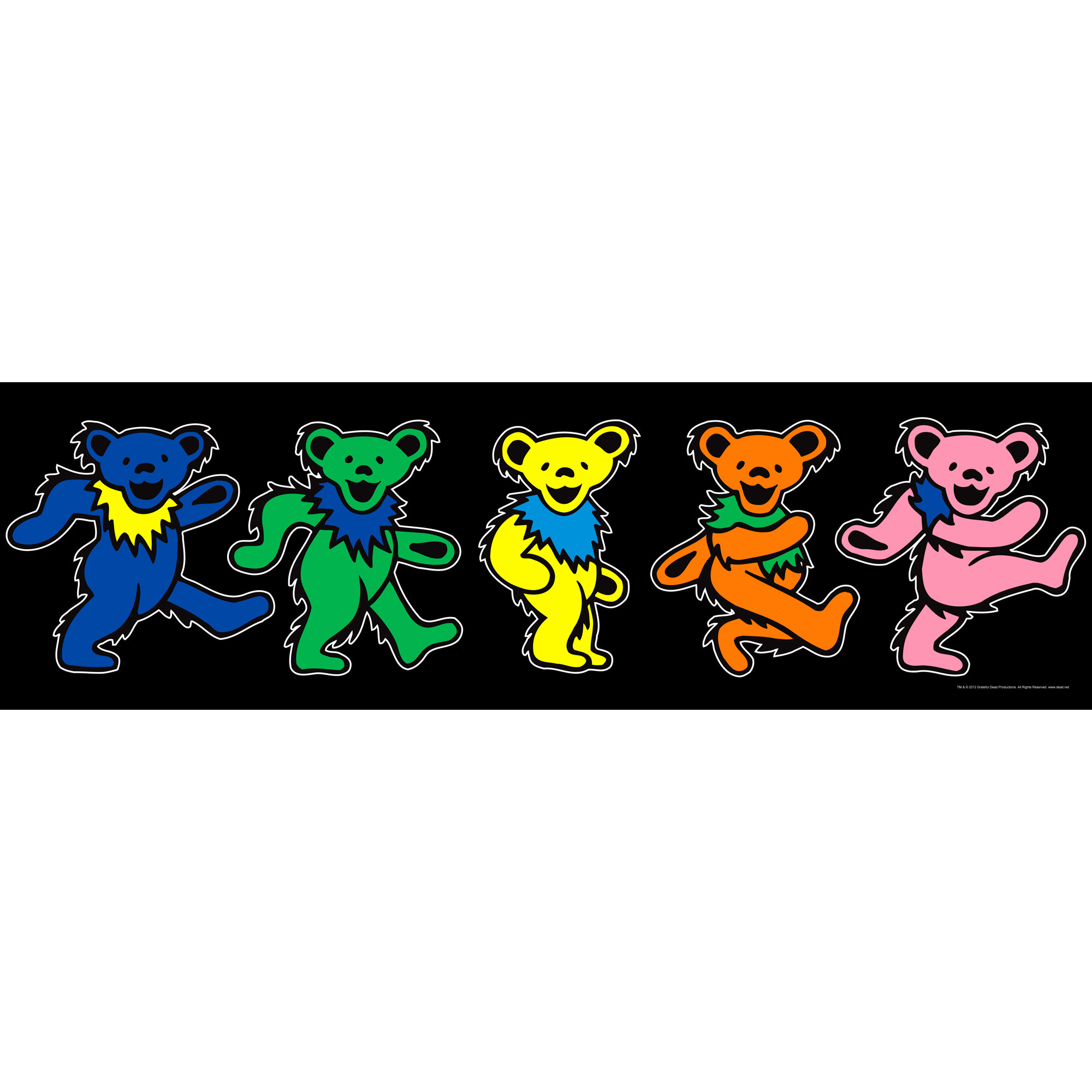 2000x2000 Description: The colorful, classic Grateful Dead dancing bears come to .