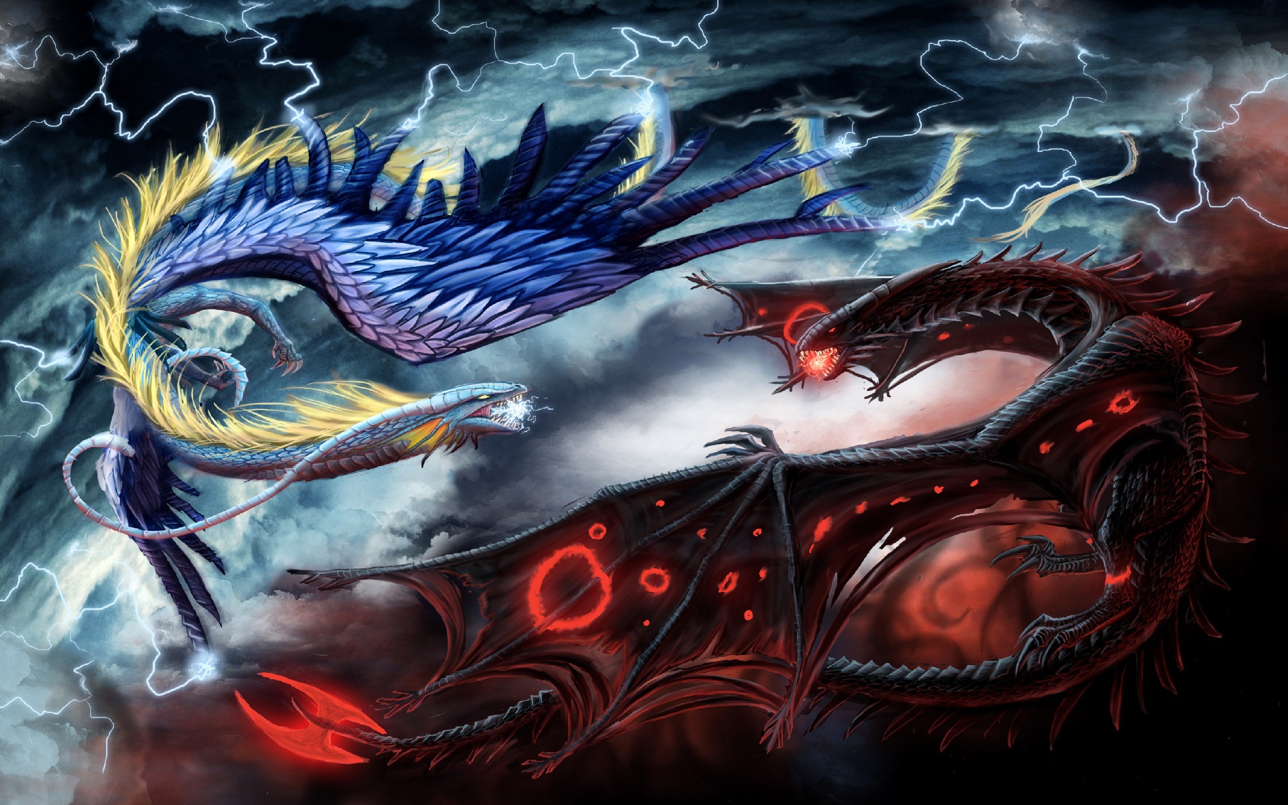 2560x1600  Fantasy Dragon - Dragons Wallpaper (27155117) - Fanpop