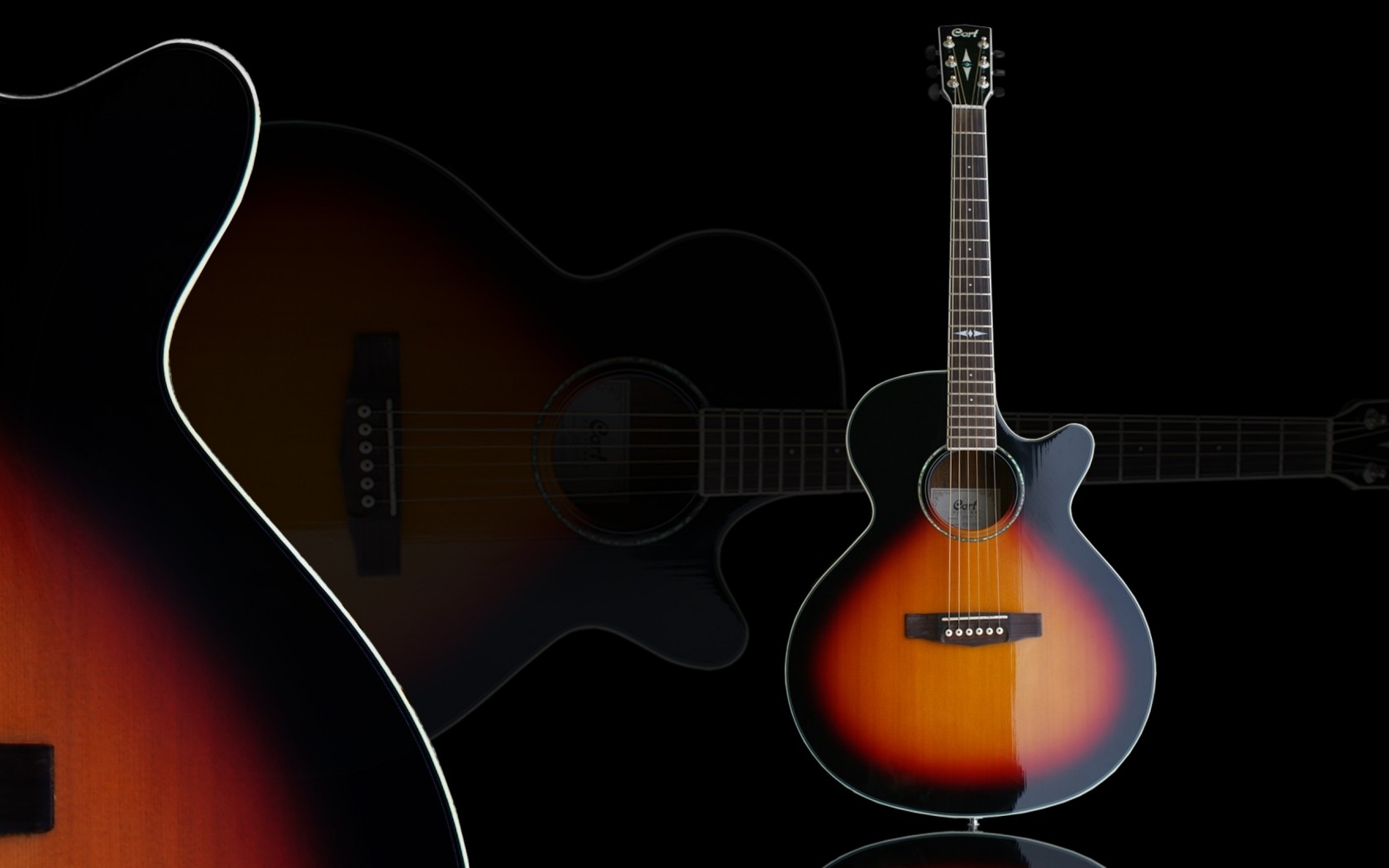 2560x1600 Acoustic Guitar Music HD Wallpaper #8843 Wallpaper
