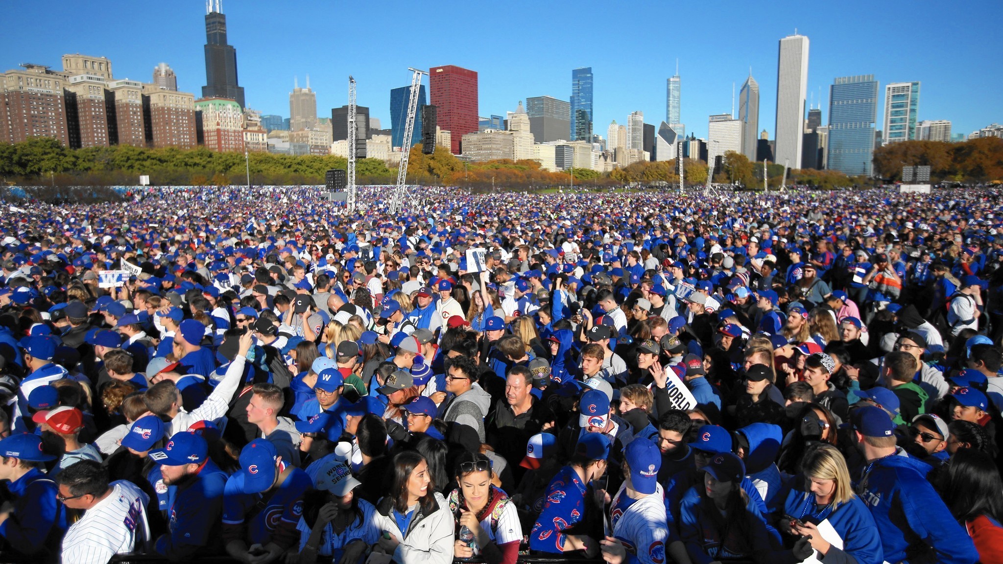 2048x1152 5 million at the Cubs rally and parade? I don't think so - Chicago Tribune