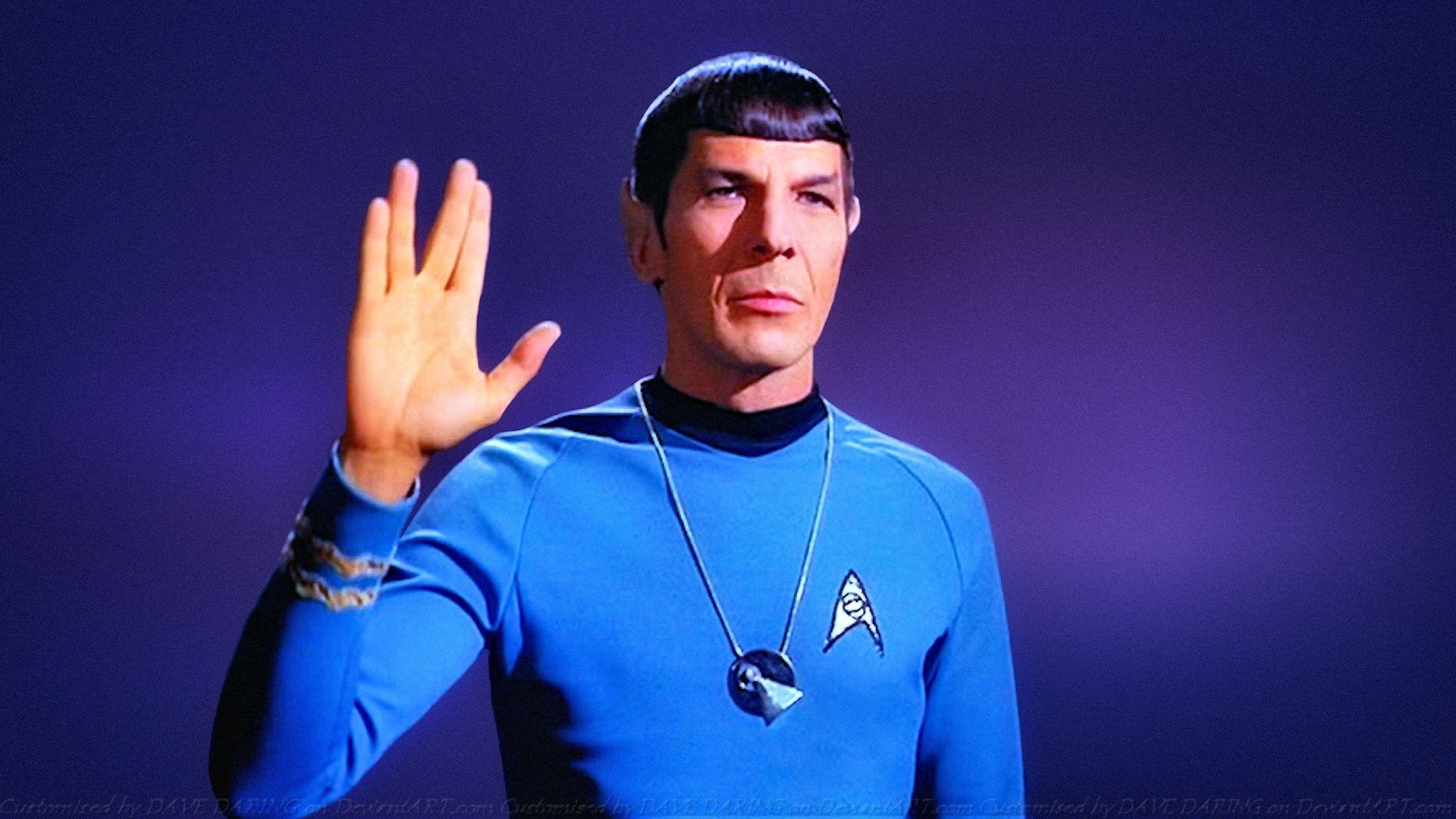 2560x1440 Leonard Nimoy Spock XI by Dave-Daring on DeviantArt
