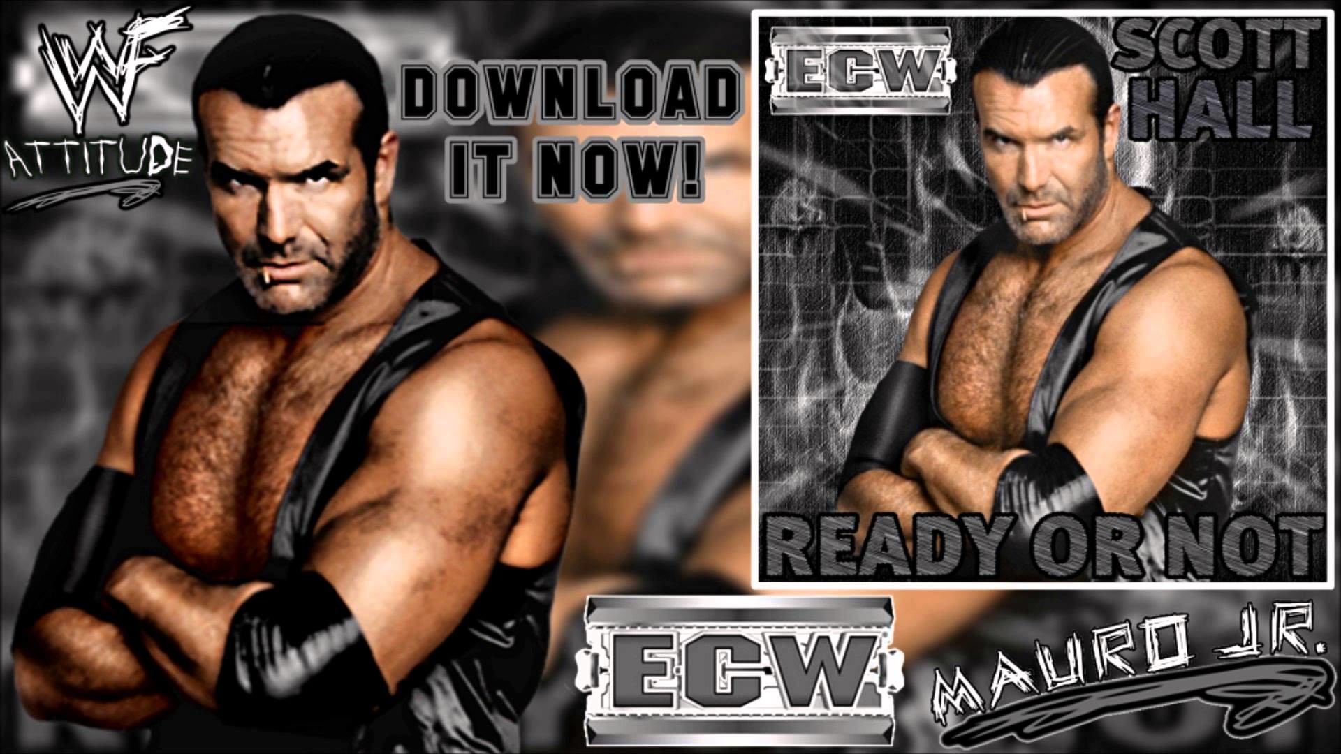 1920x1080 ECW: Ready Or Not (Scott Hall) [Feat Fugees] - Single + Download Link