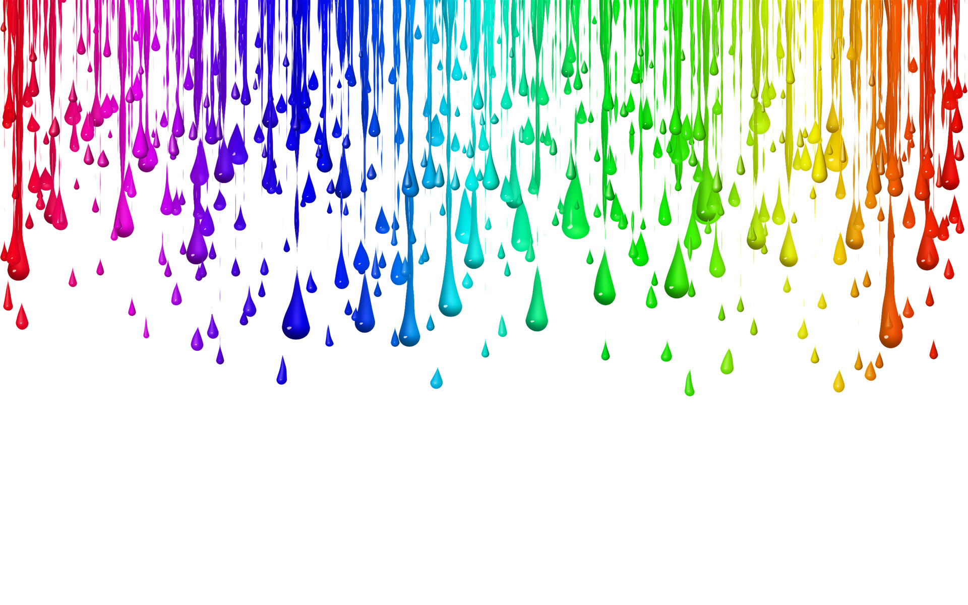1920x1200 Colours and Designs - Colorful Paint Drops, Rainbow Paint Drops wallpaper 15