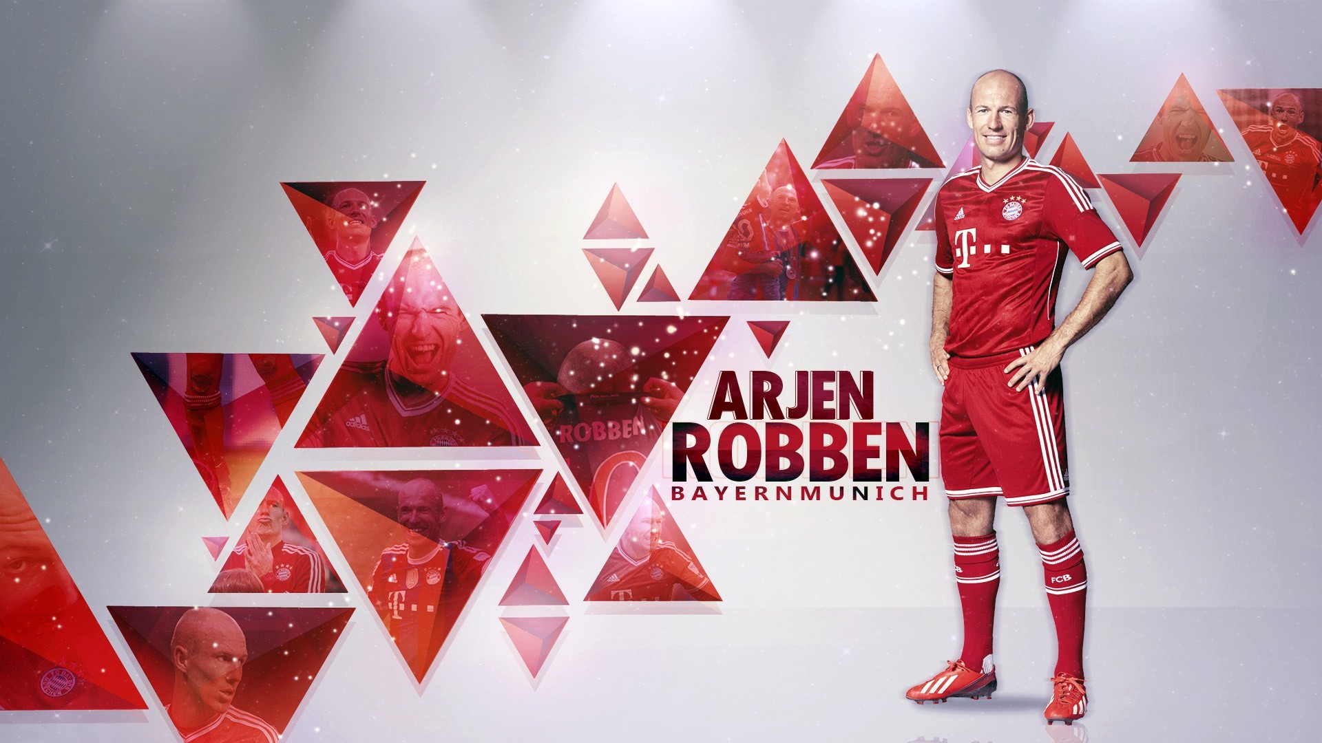 1920x1080 Arjen Robben Bayern Munich Football HD Images