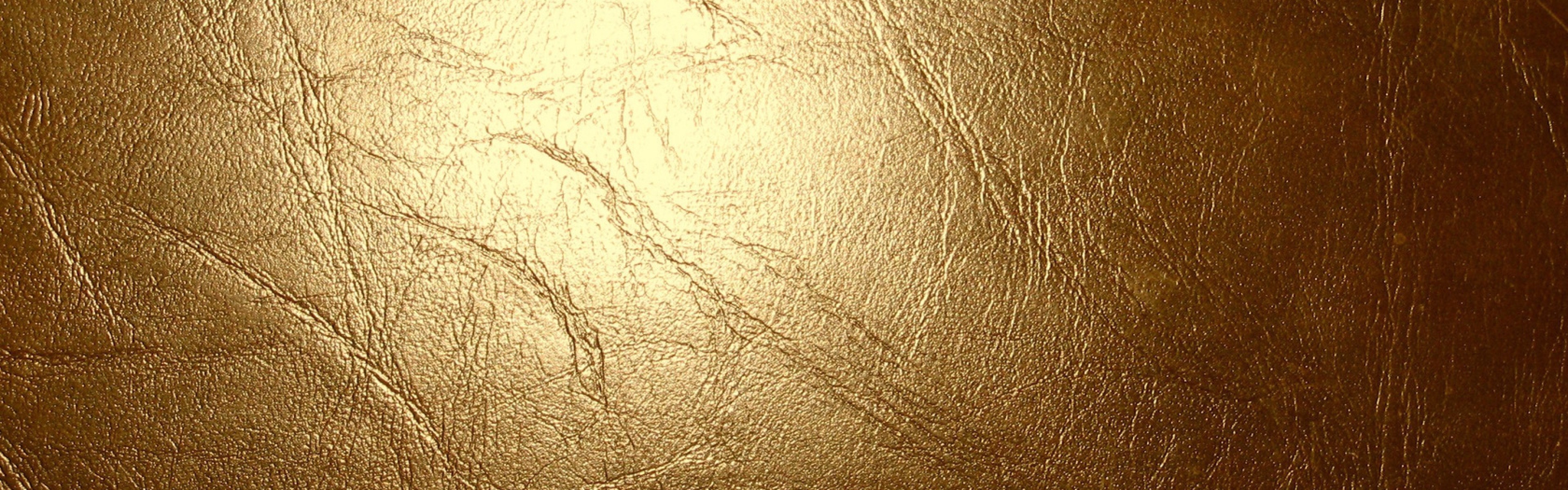 3840x1200 Gold Glitter Texture