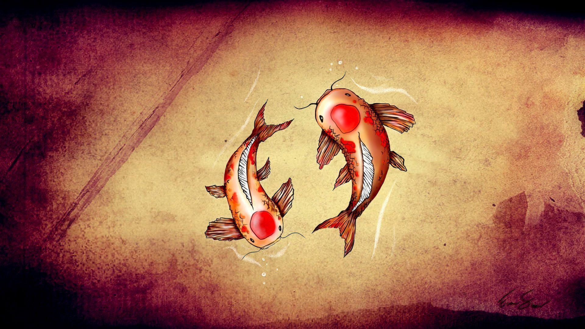 Koi Fish Wallpaper.