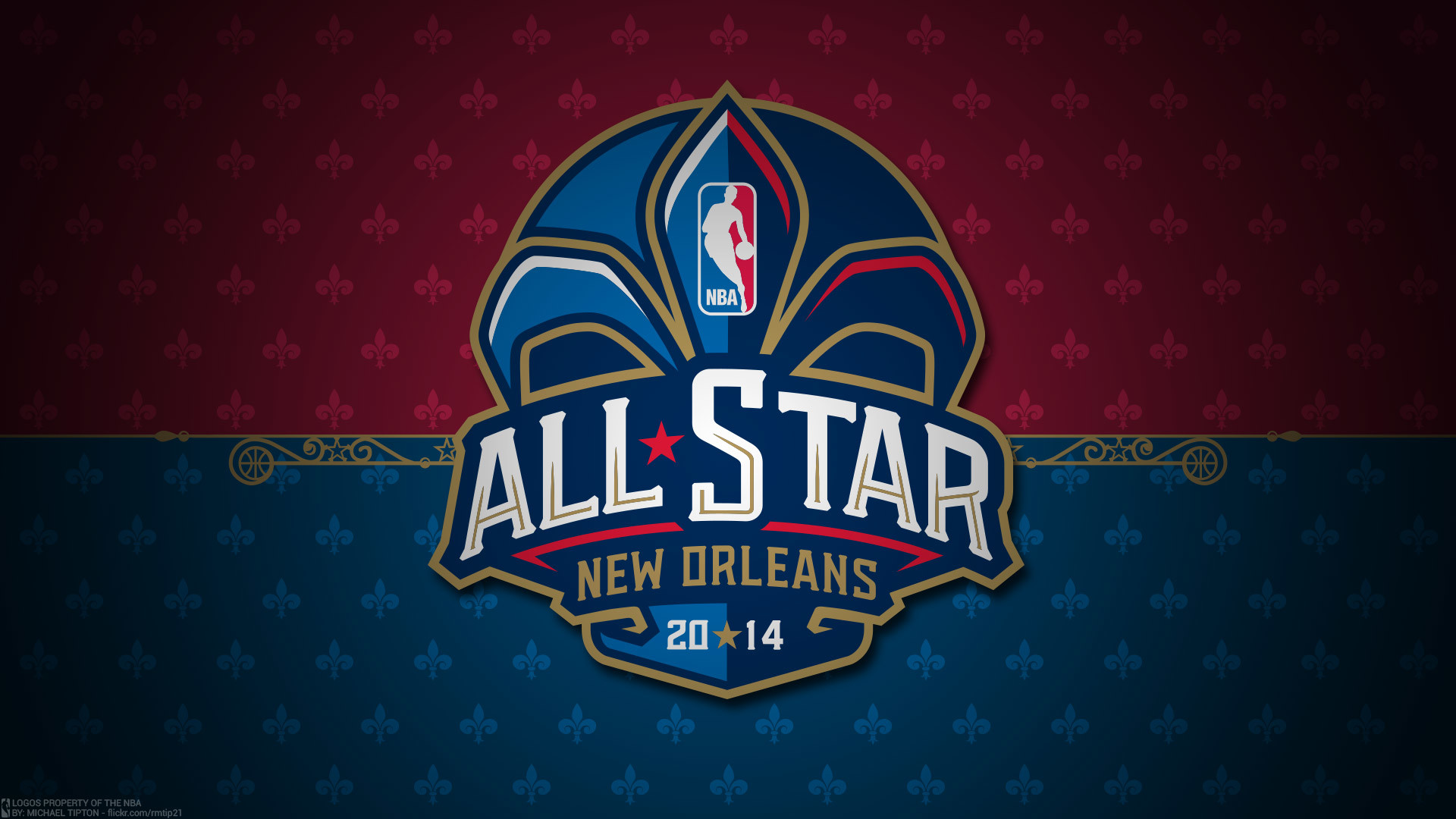 1920x1080 2014 NBA All-Star Logo  Wallpaper